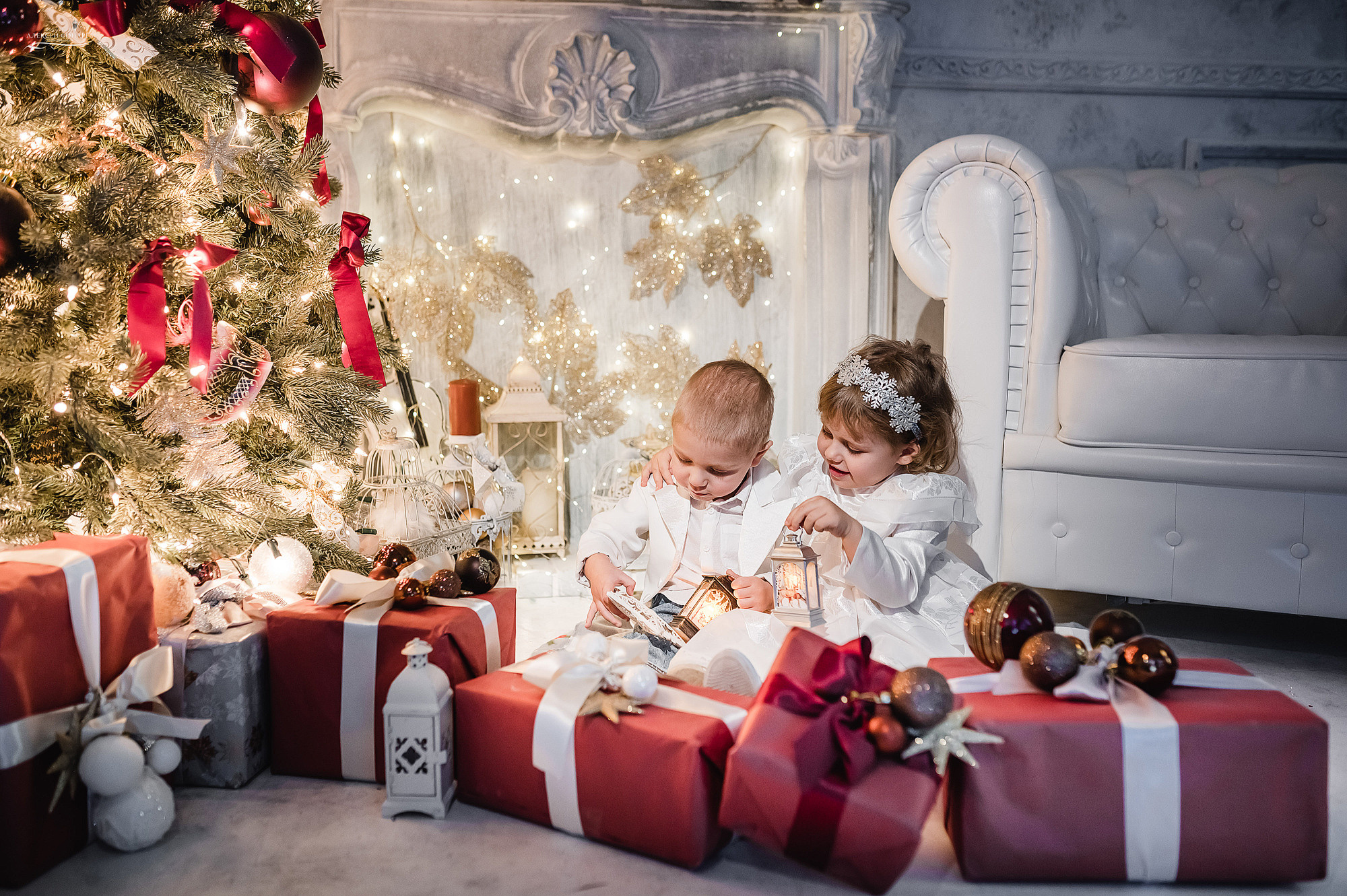 Новогодняя фотостудия в Дубне Кимрах Талдоме. Свадебный фотограф в Дубне Алексей Фонарёв