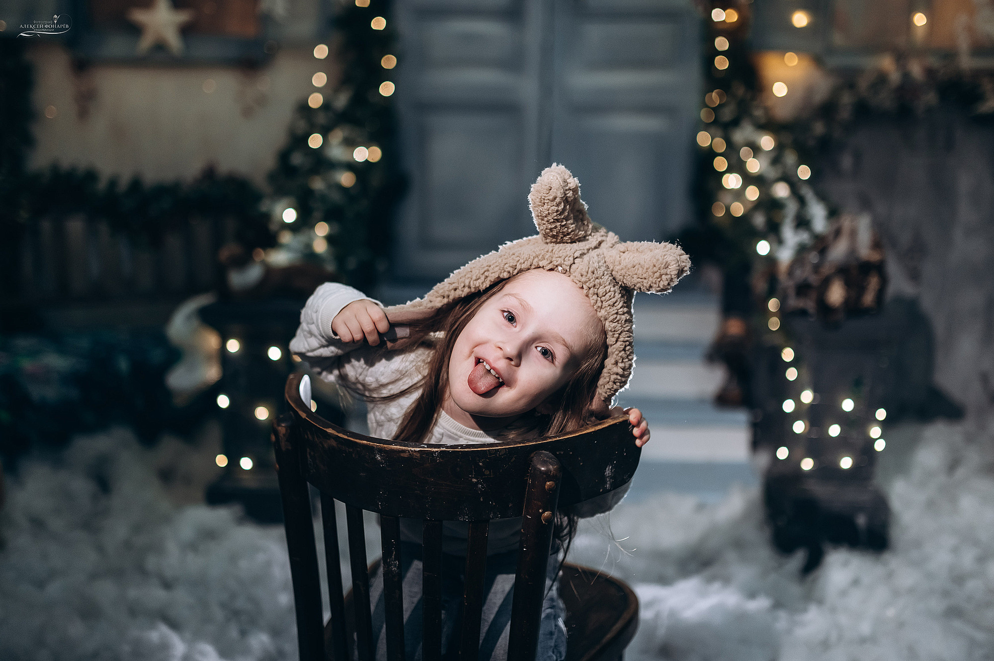 Новогодняя фотостудия в Дубне Кимрах Талдоме. Свадебный фотограф в Дубне Алексей Фонарёв