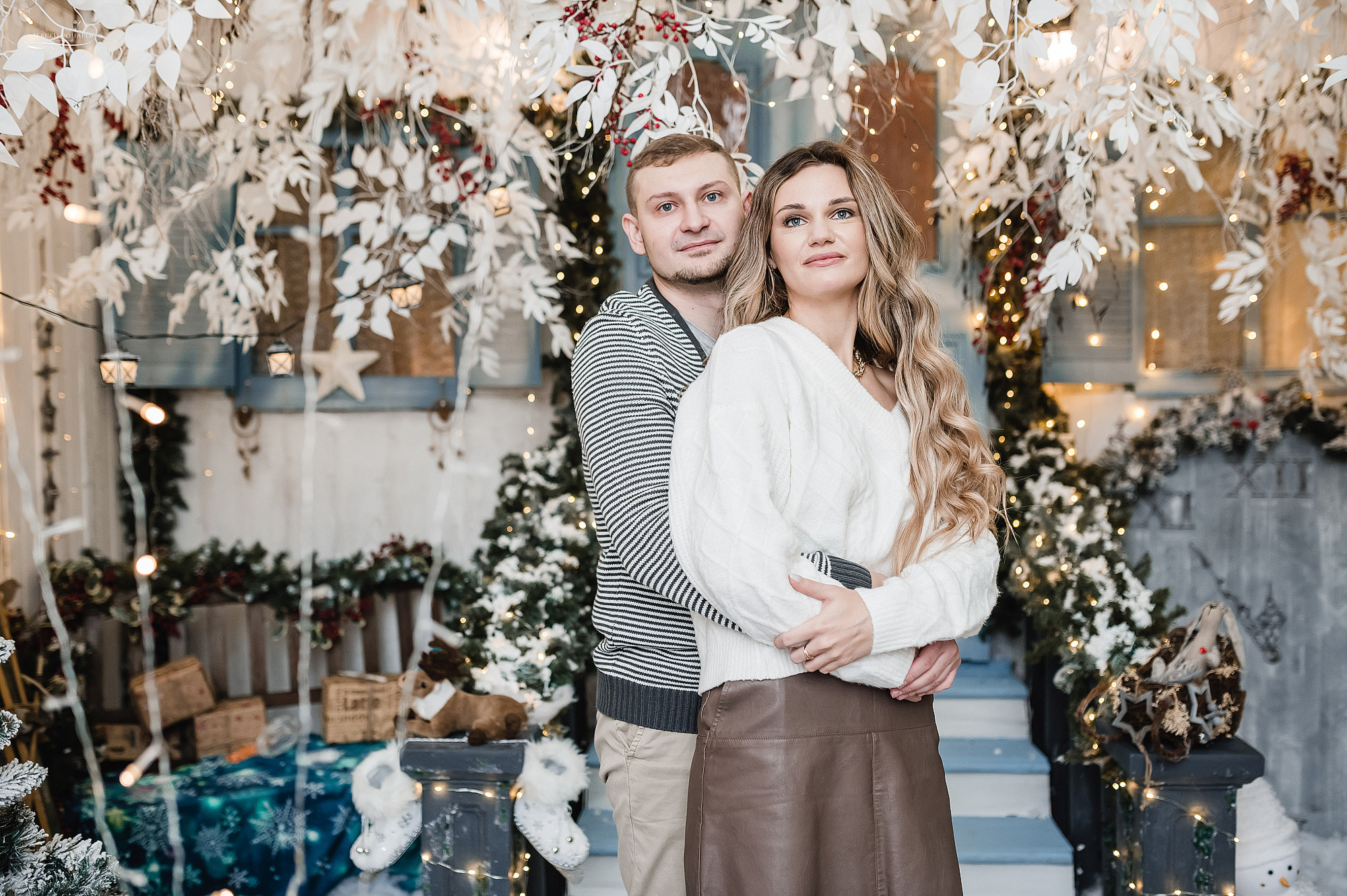 Новогодняя фотостудия в Дубне Кимрах Талдоме. Свадебный фотограф в Дубне Алексей Фонарёв