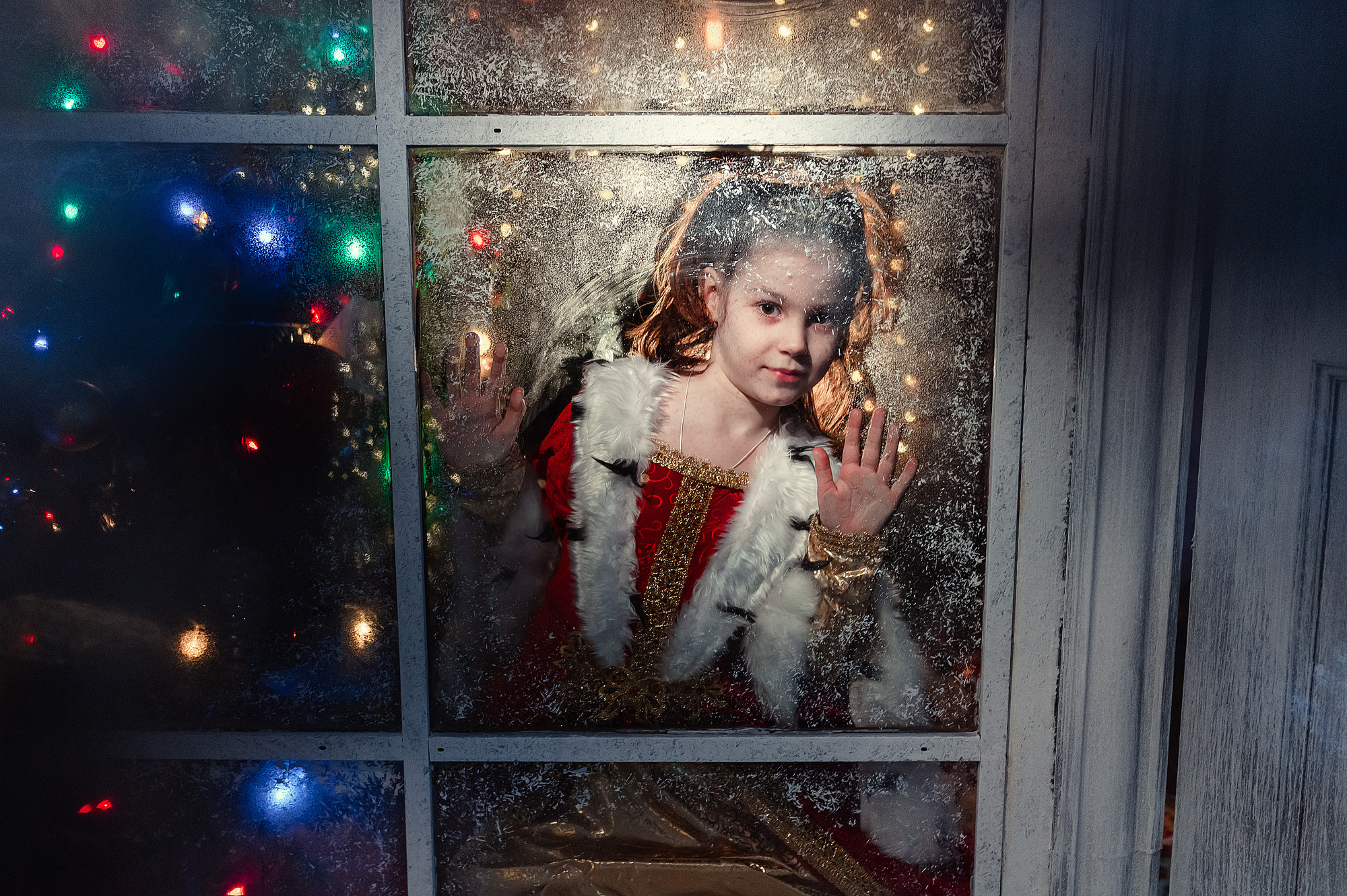 фотосессия в Новогодних декорациях Дубна