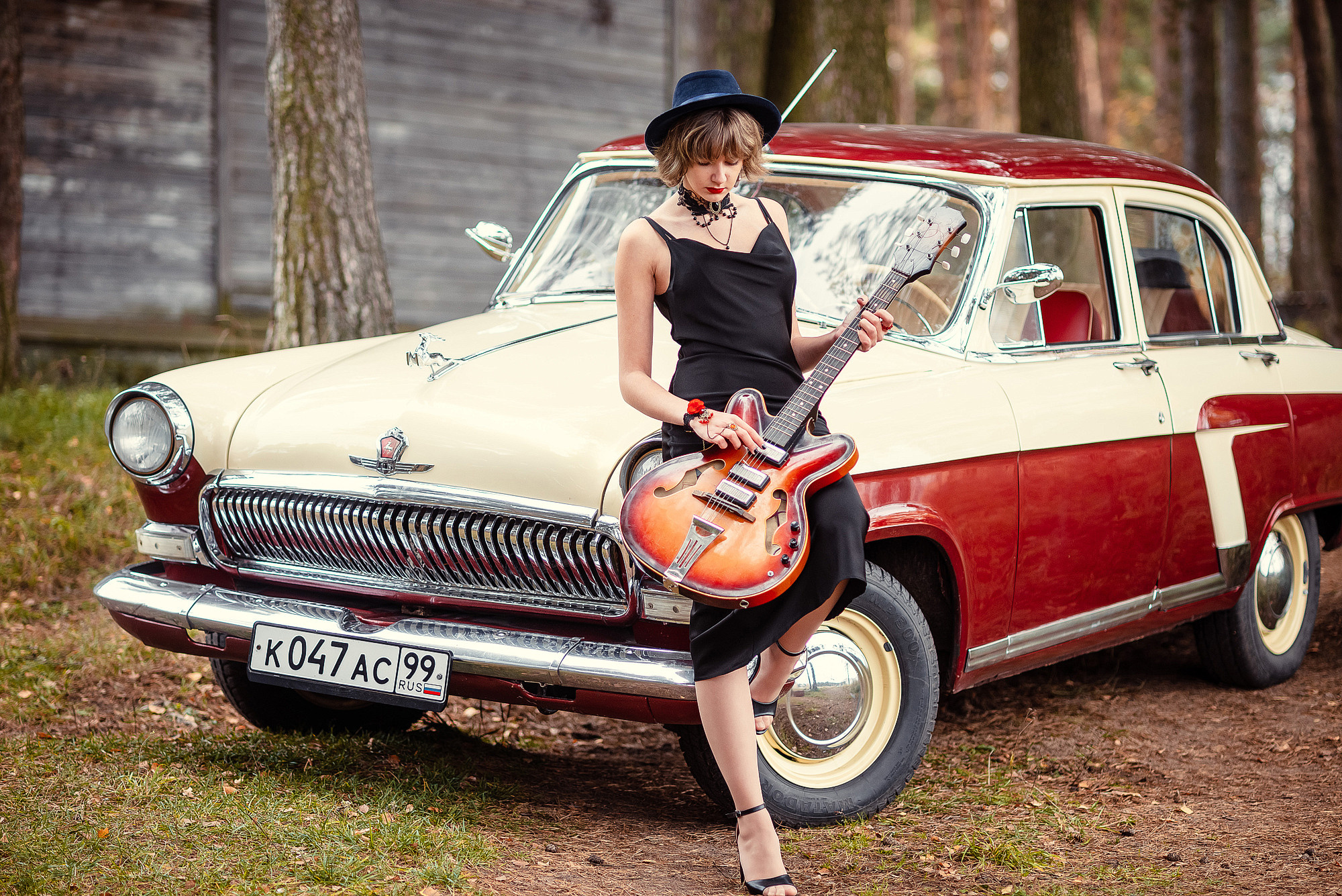 Ретро съемка с газ 21