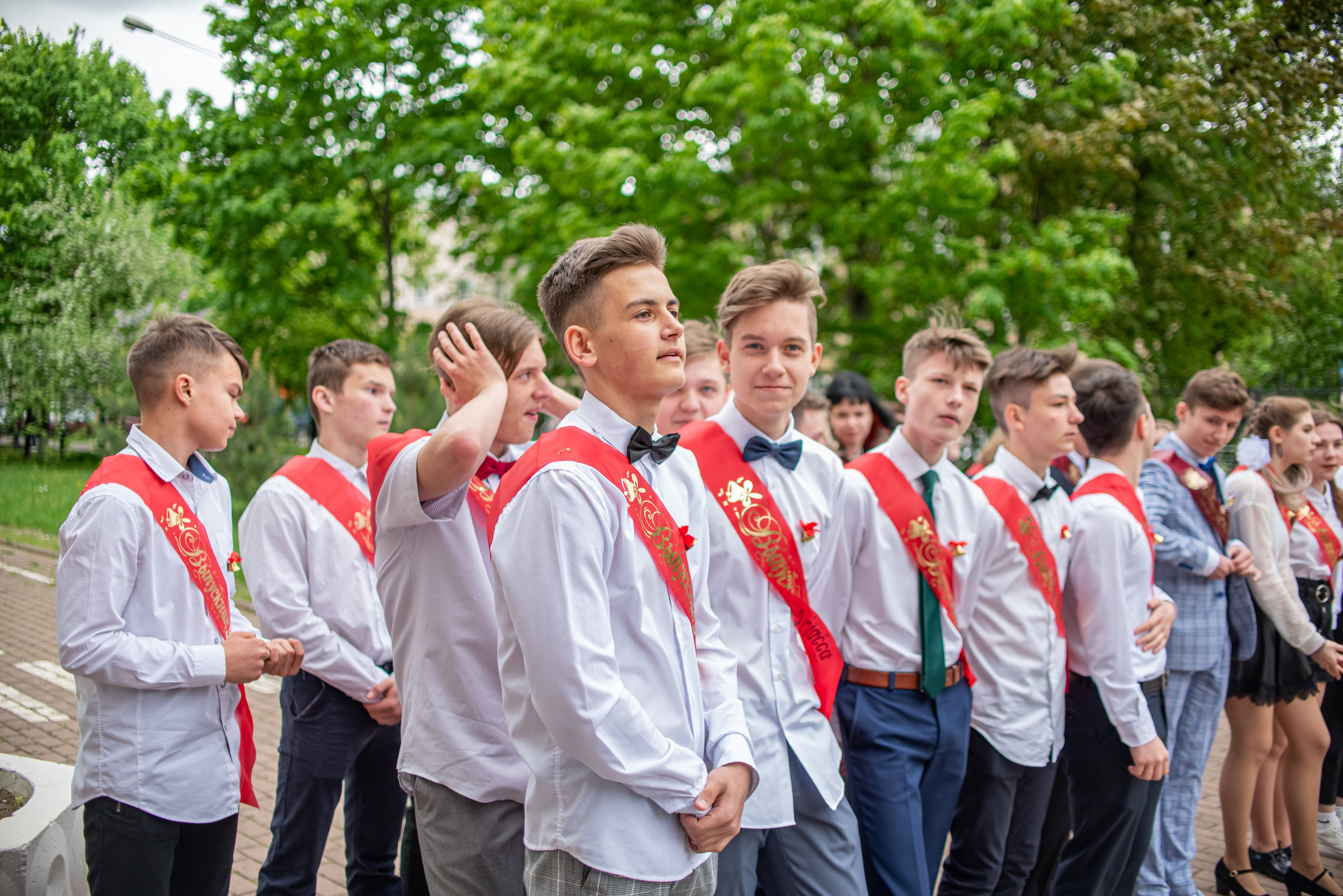 Последний звонок в 9 «А», школа № 32 (Балашиха). Свадебный и семейный фотограф Екатерина Пушан. Москва, Балашиха, Железнодорожный, Солнечногорск