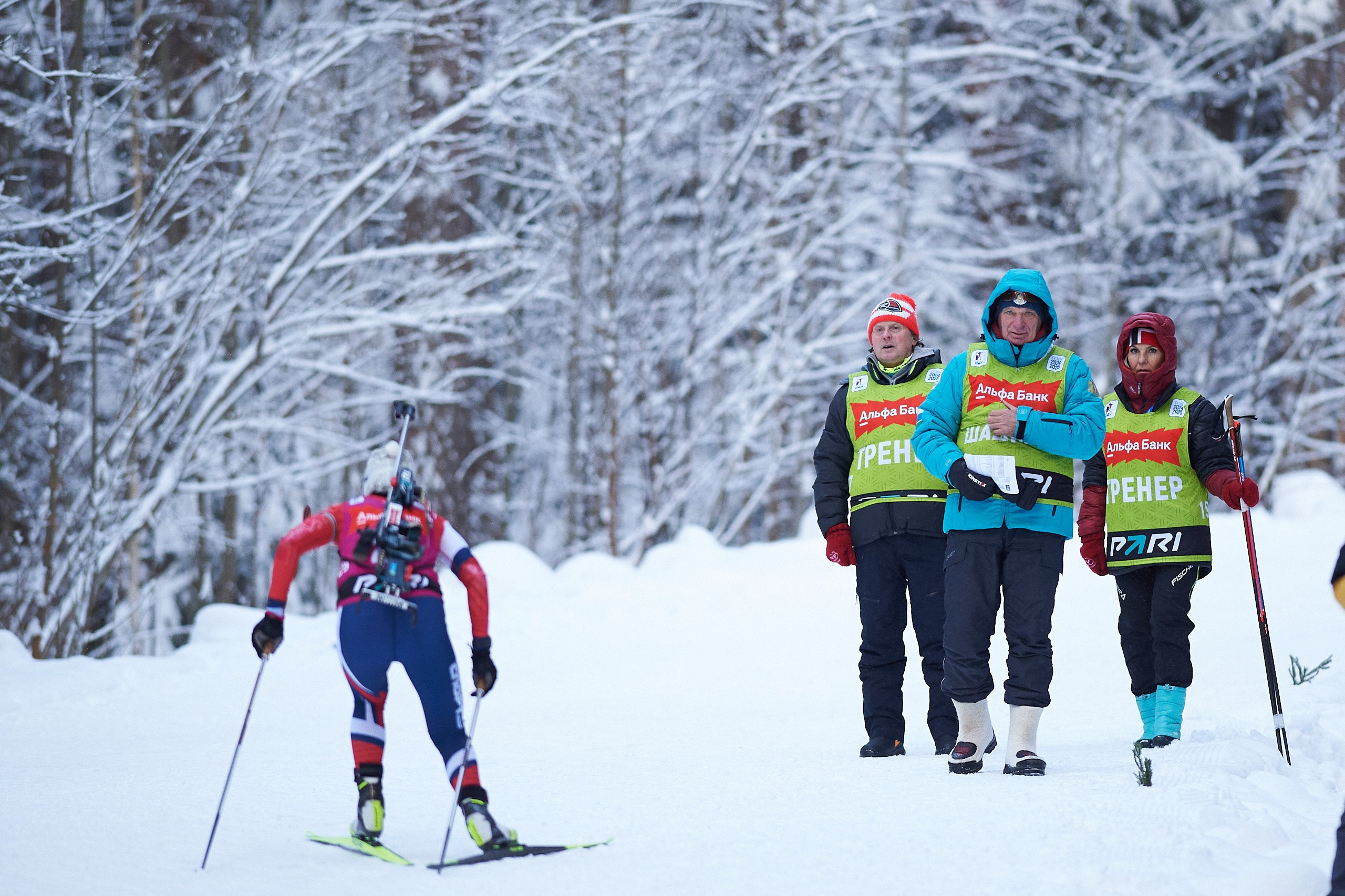 Ижевская Винтовка 55. Спринт. Женщины. Спортивный репортажный фотограф в Ижевске Сергей Мерзляков