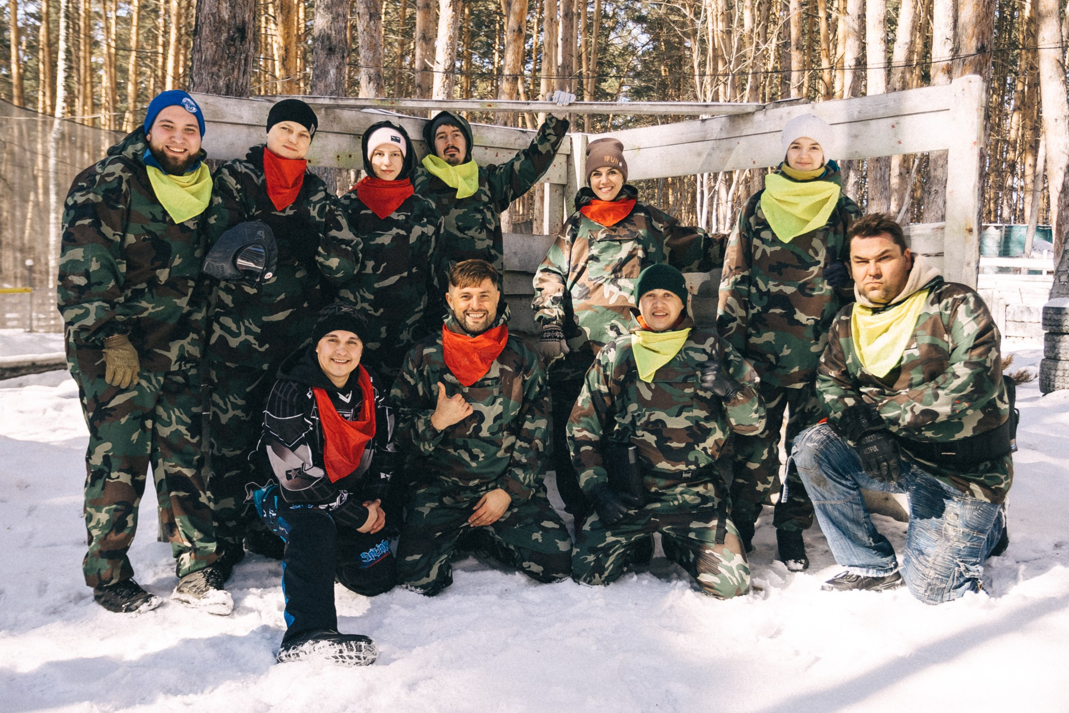 Пейнтбольный клуб «Партизан». Фотограф Кемерово | Сергей