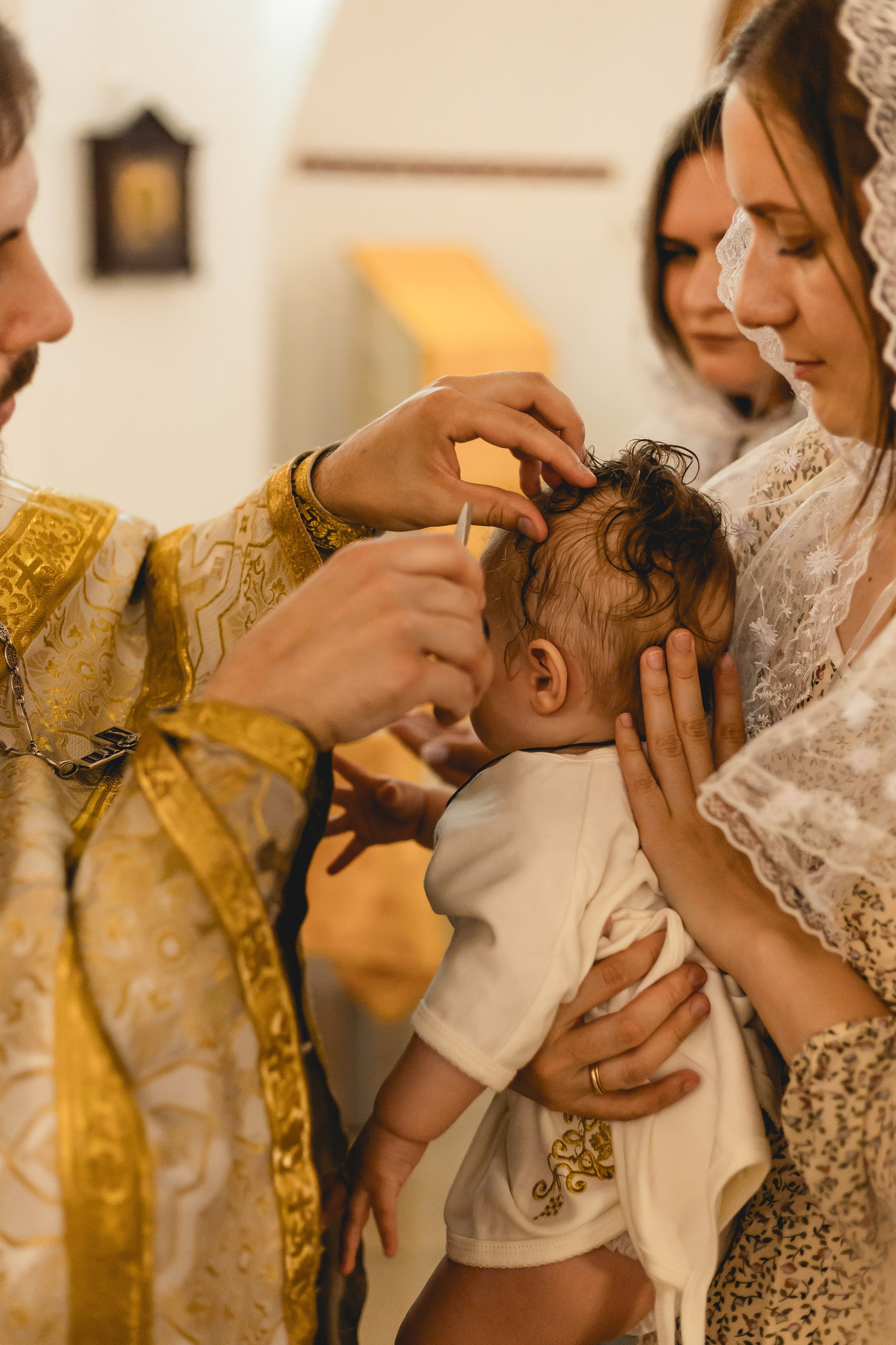 Крещение. Семейный и детский фотограф в Москве Юлия Мусаева