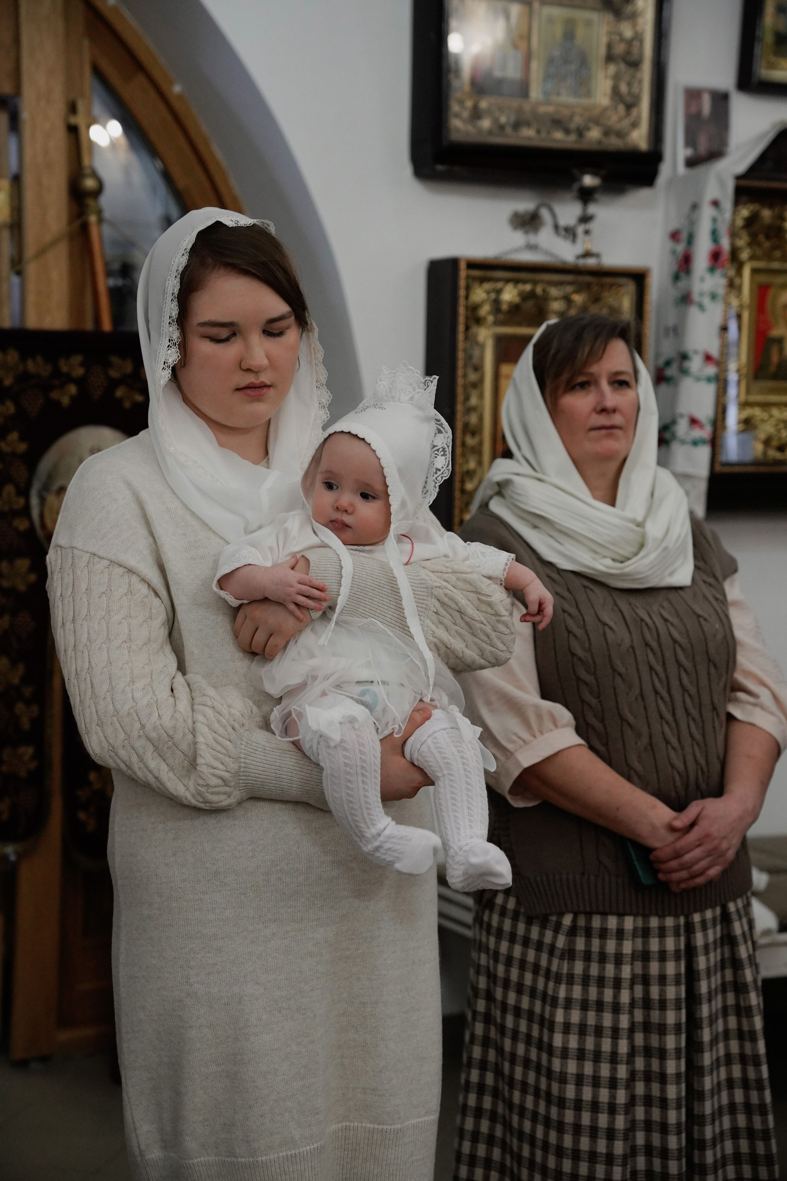 Крещение Марии. Студийный и портретный фотограф в САНКТ-ПЕТЕРБУРГЕИрина Махаон