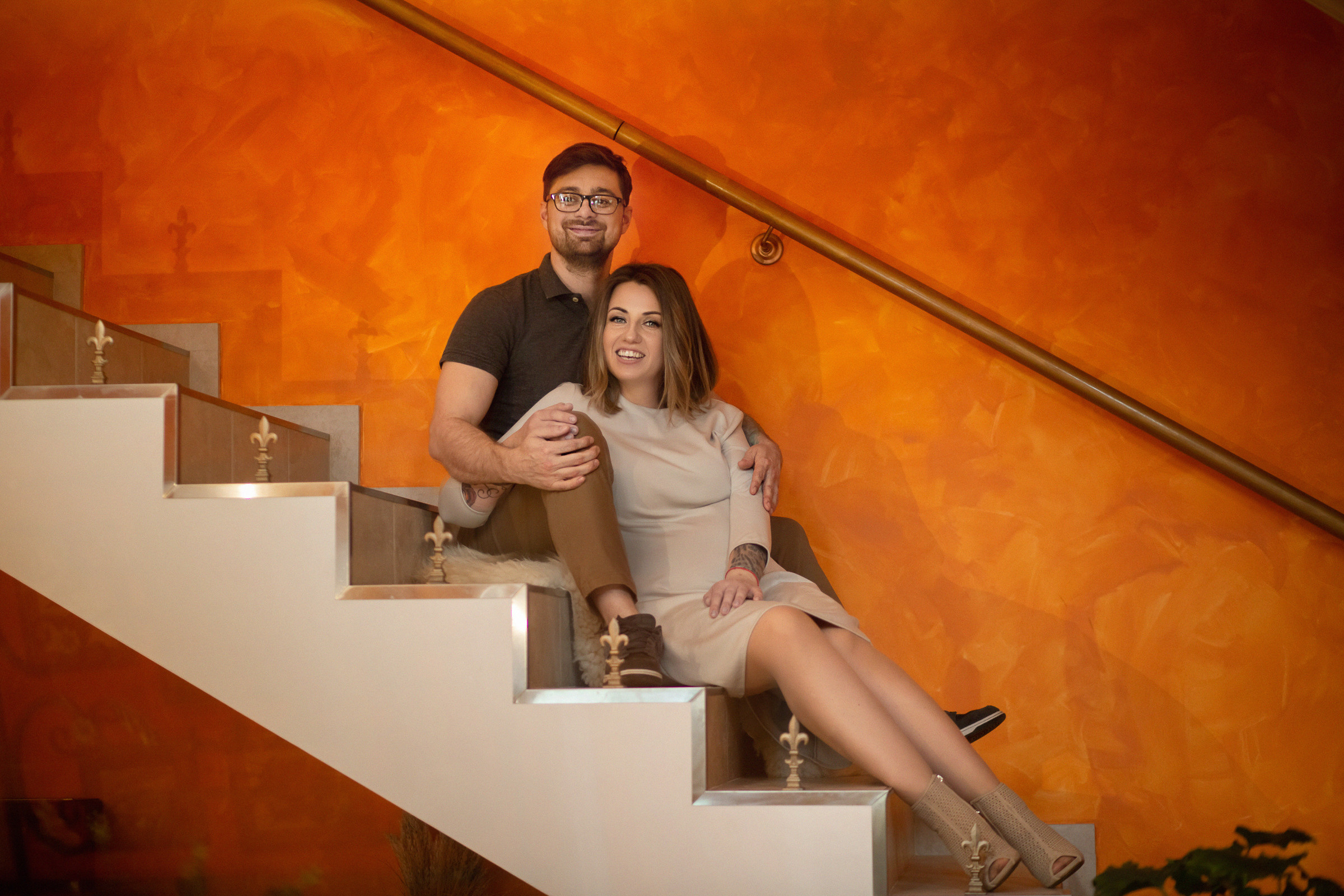 Алина и Кирилл. Фотограф женский и мужской портрет Санкт-Петербург