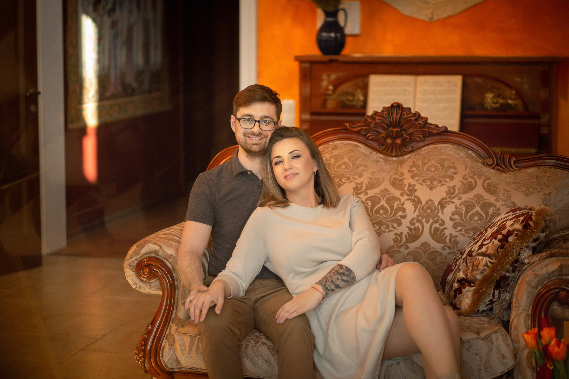 Алина и Кирилл. Фотограф женский и мужской портрет Санкт-Петербург