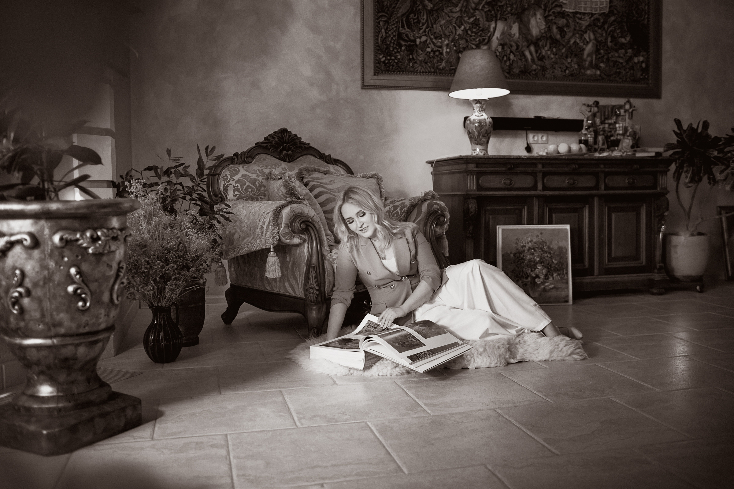 Светлана_В Голубом. Фотограф женский и мужской портрет Санкт-Петербург