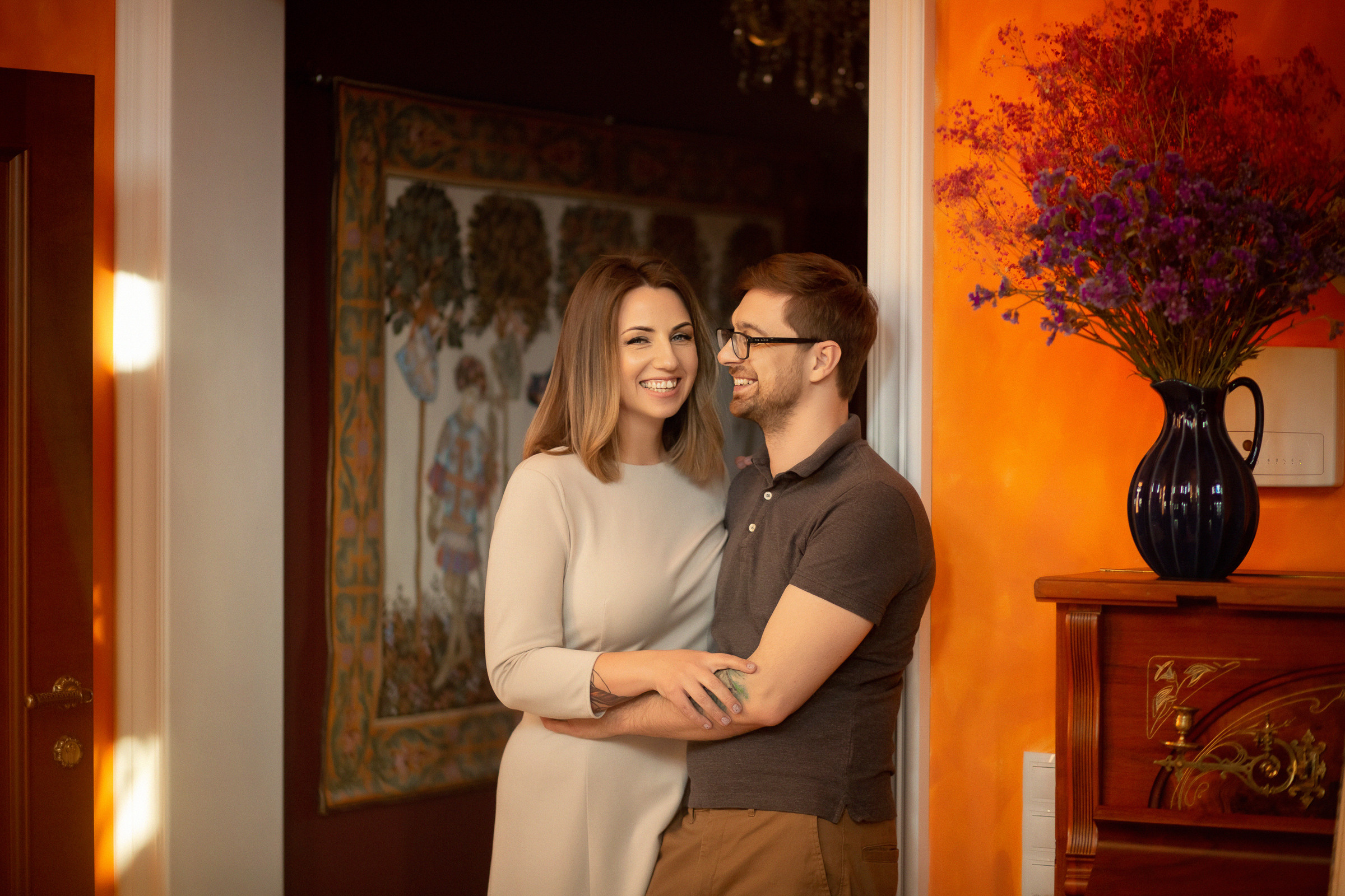 Алина и Кирилл. Фотограф женский и мужской портрет Санкт-Петербург