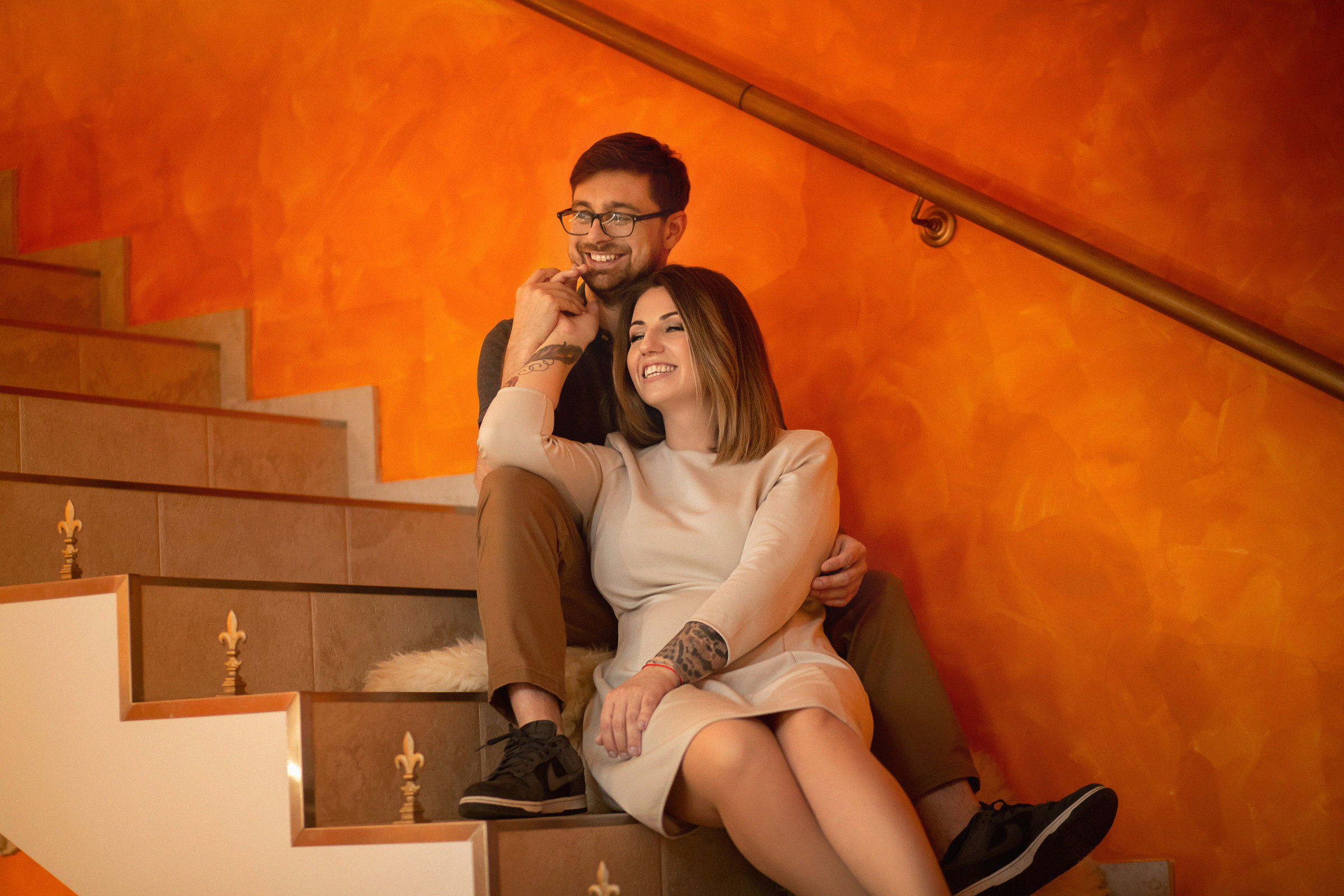 Алина и Кирилл. Фотограф женский и мужской портрет Санкт-Петербург