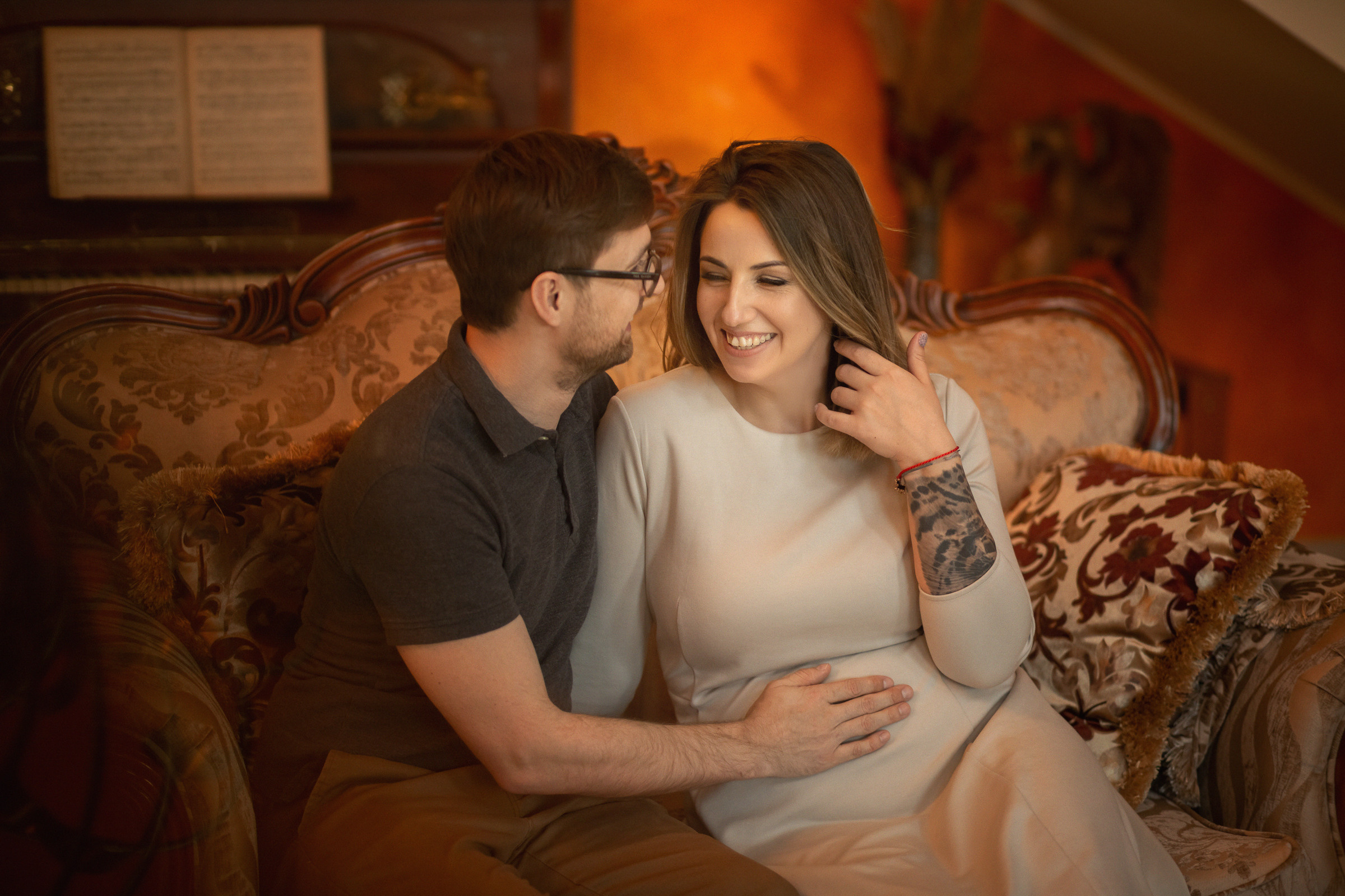 Алина и Кирилл. Фотограф женский и мужской портрет Санкт-Петербург