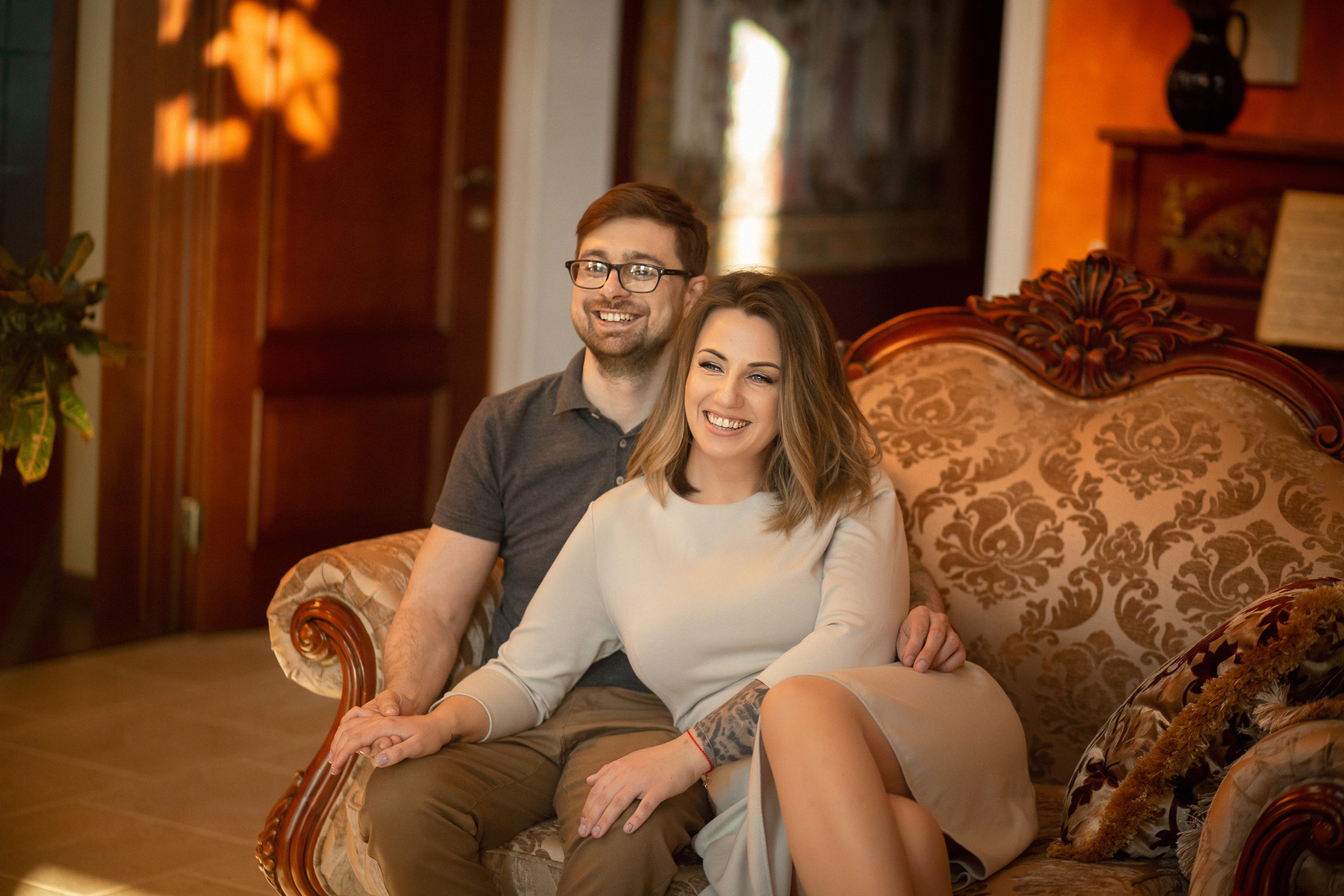 Алина и Кирилл. Фотограф женский и мужской портрет Санкт-Петербург