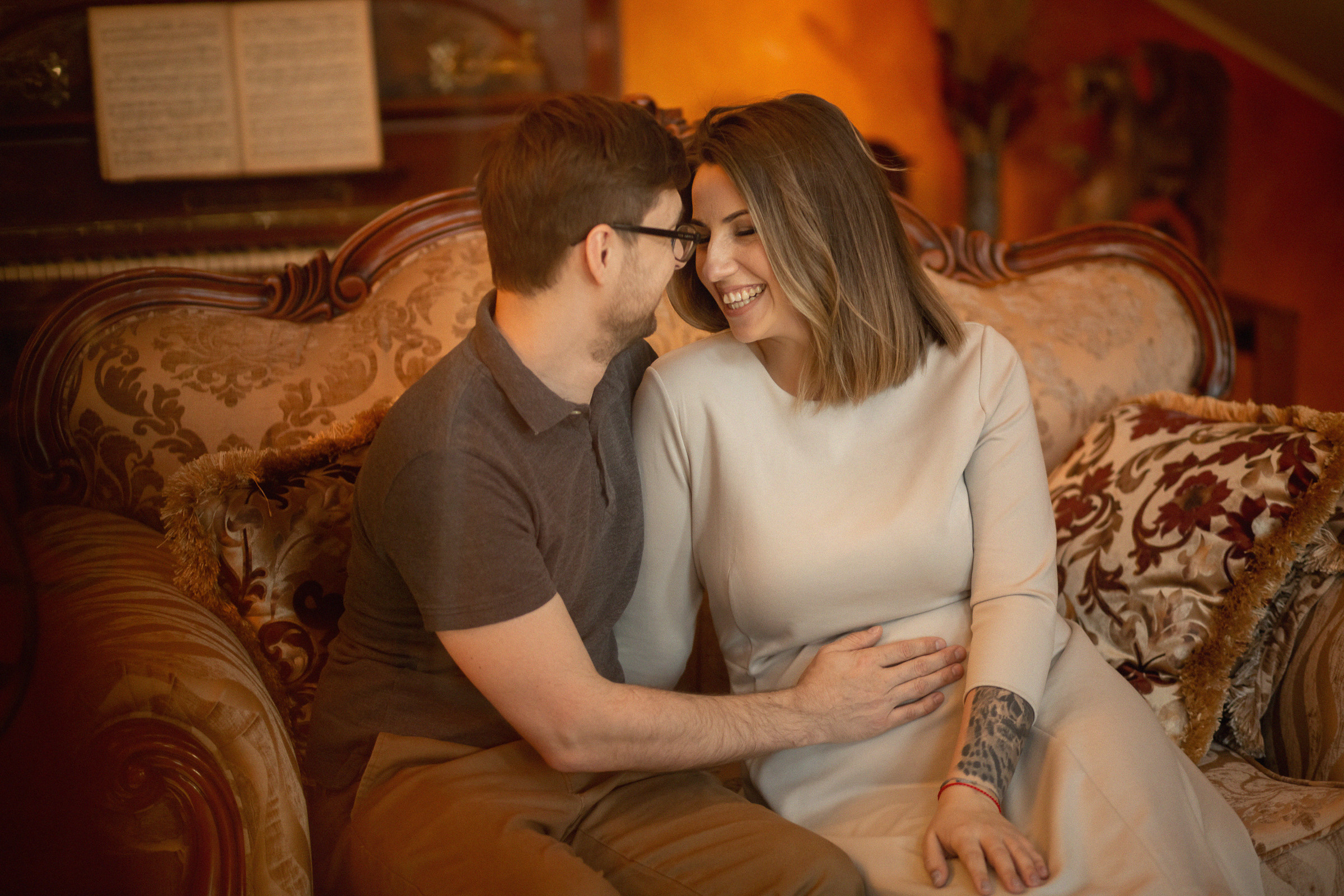 Алина и Кирилл. Фотограф женский и мужской портрет Санкт-Петербург