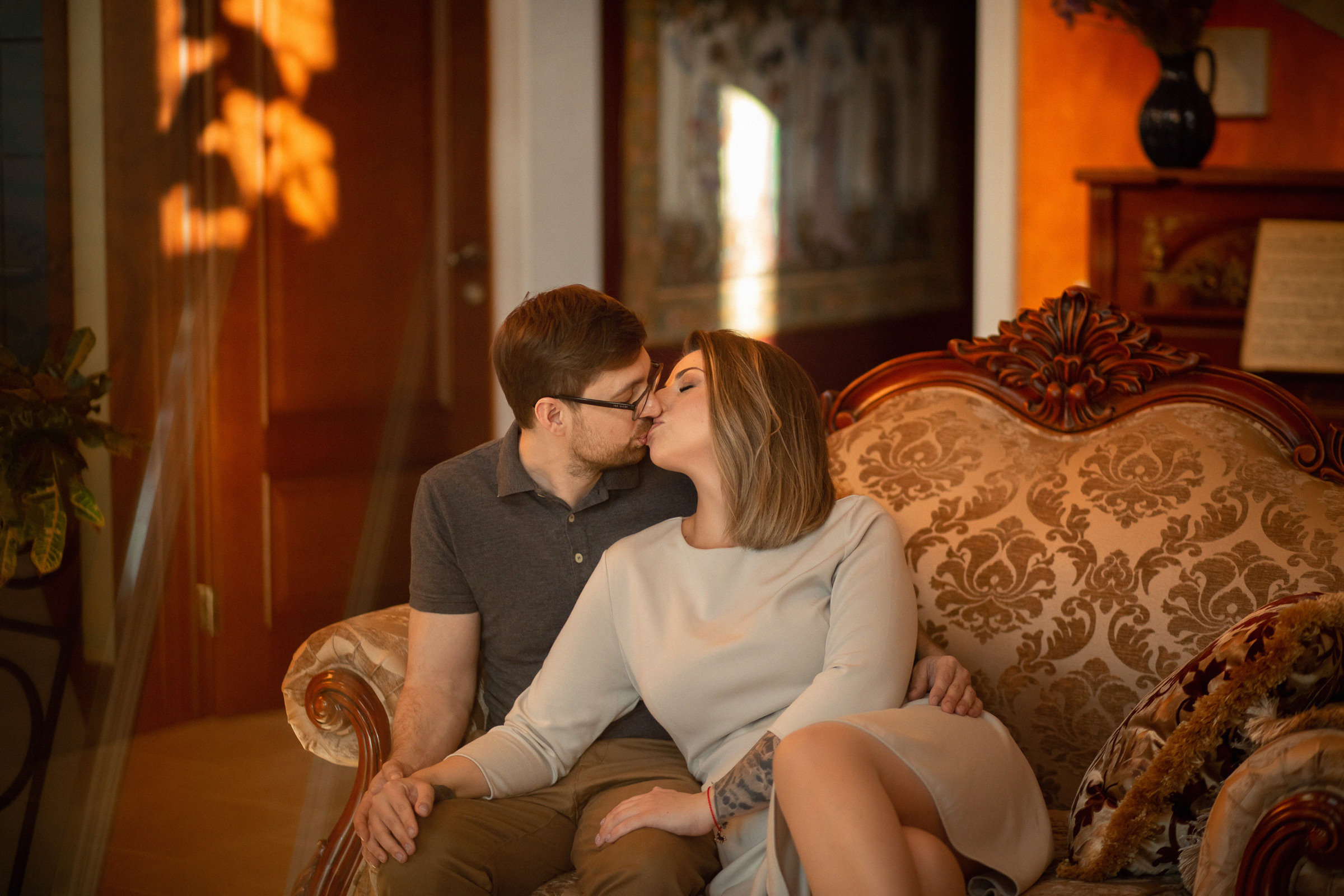 Алина и Кирилл. Фотограф женский и мужской портрет Санкт-Петербург