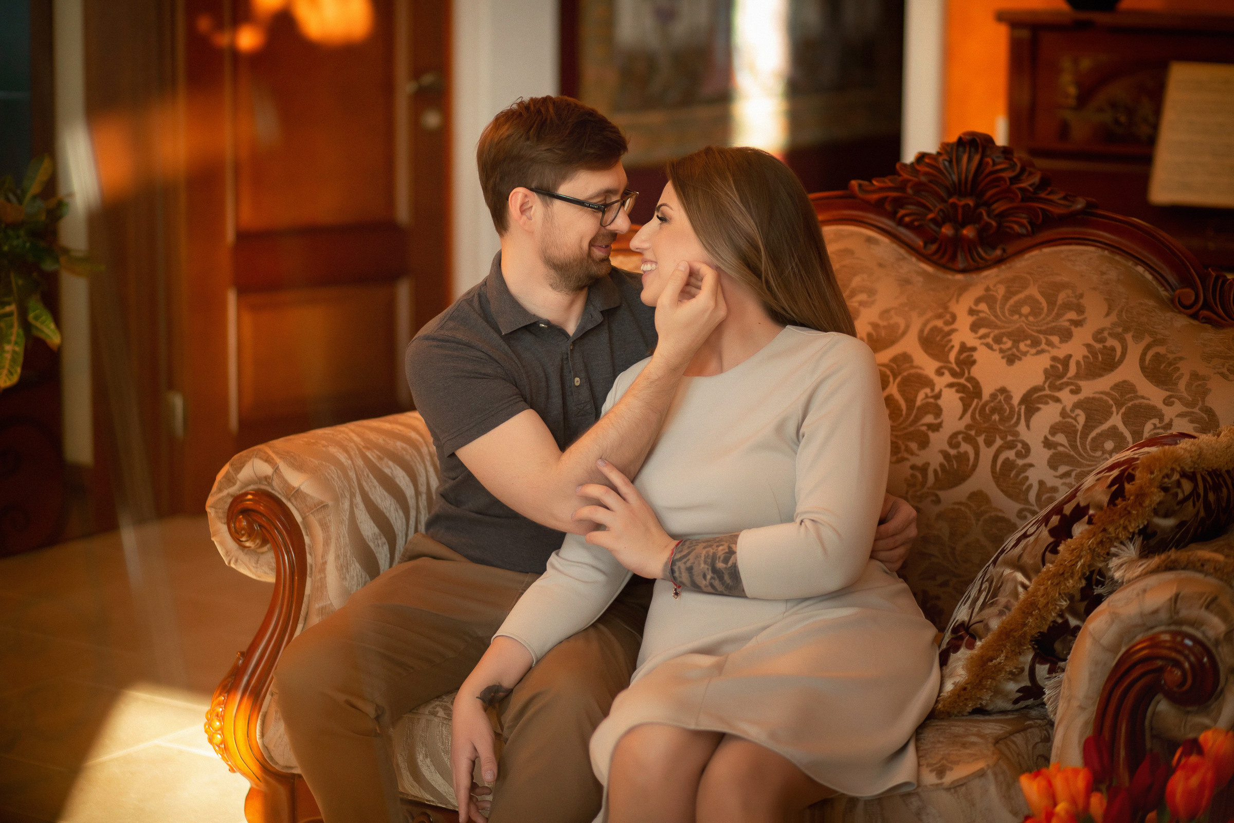 Алина и Кирилл. Фотограф женский и мужской портрет Санкт-Петербург