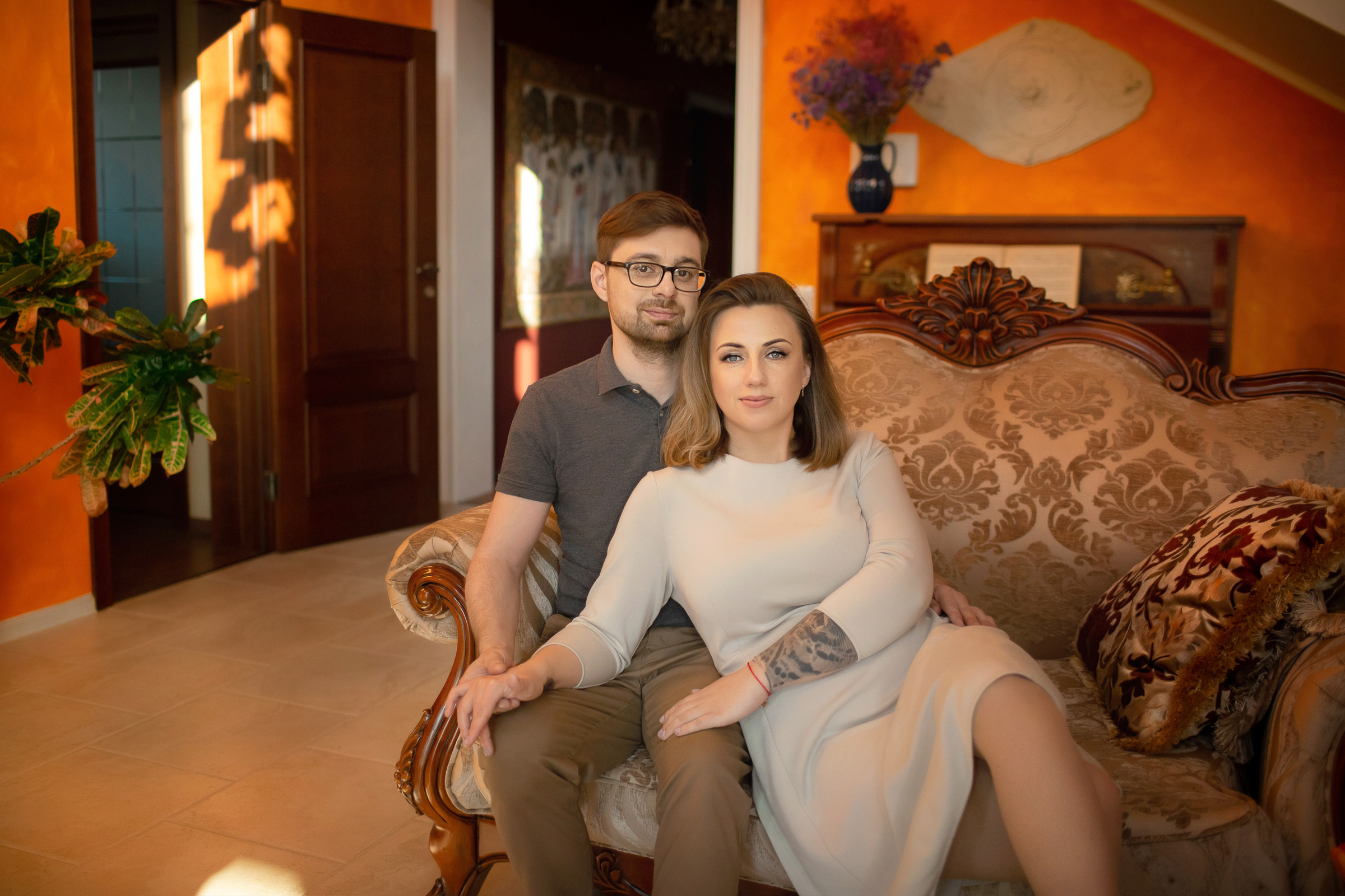 Алина и Кирилл. Фотограф женский и мужской портрет Санкт-Петербург