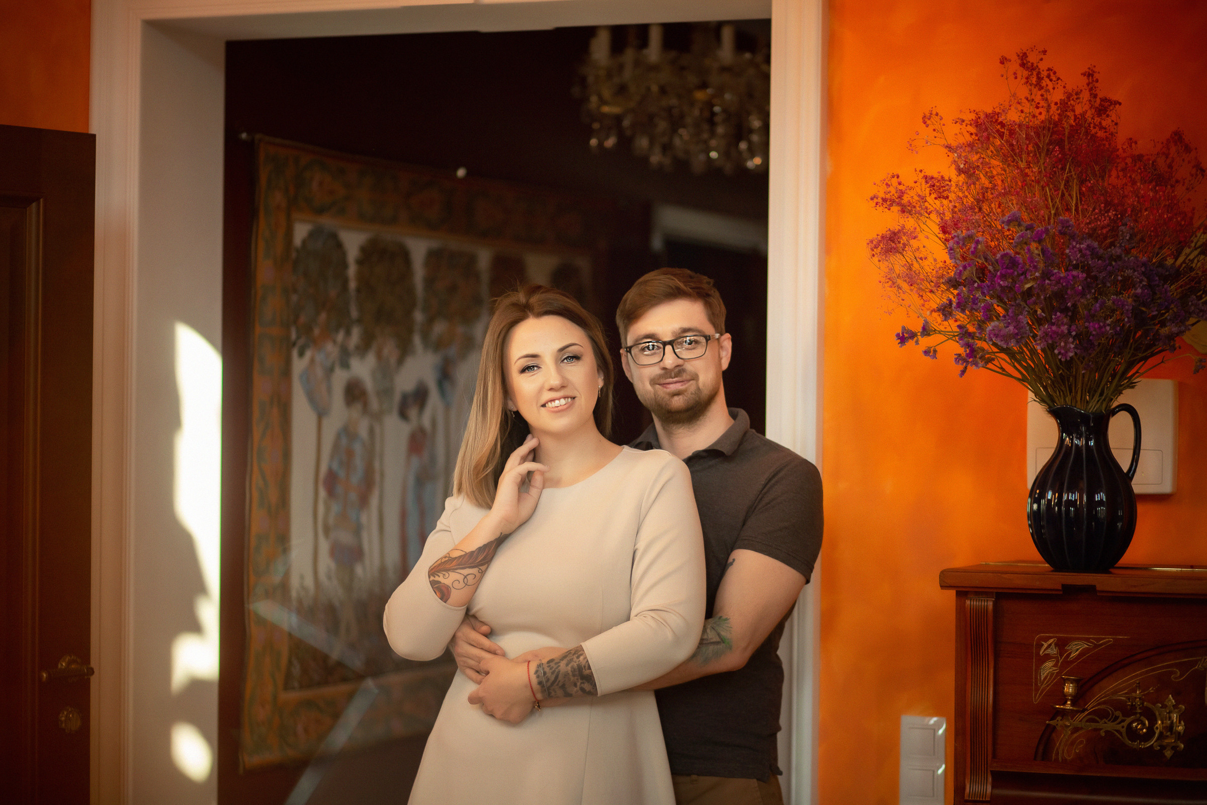 Алина и Кирилл. Фотограф женский и мужской портрет Санкт-Петербург