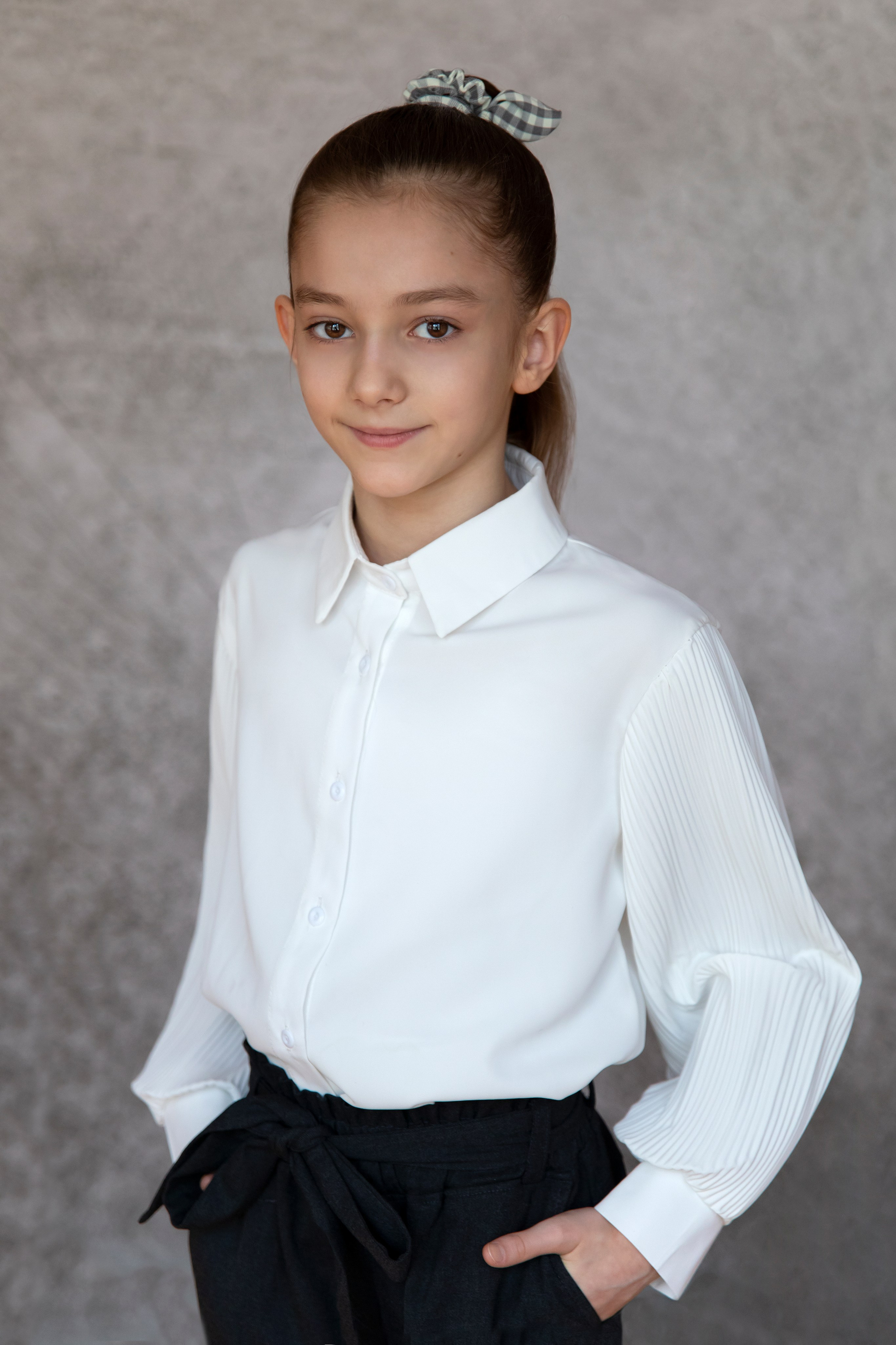 Школьный портрет. Начальная школа. Фотограф в Москве Надуева Татьяна. Женский портрет, детский портрет, с