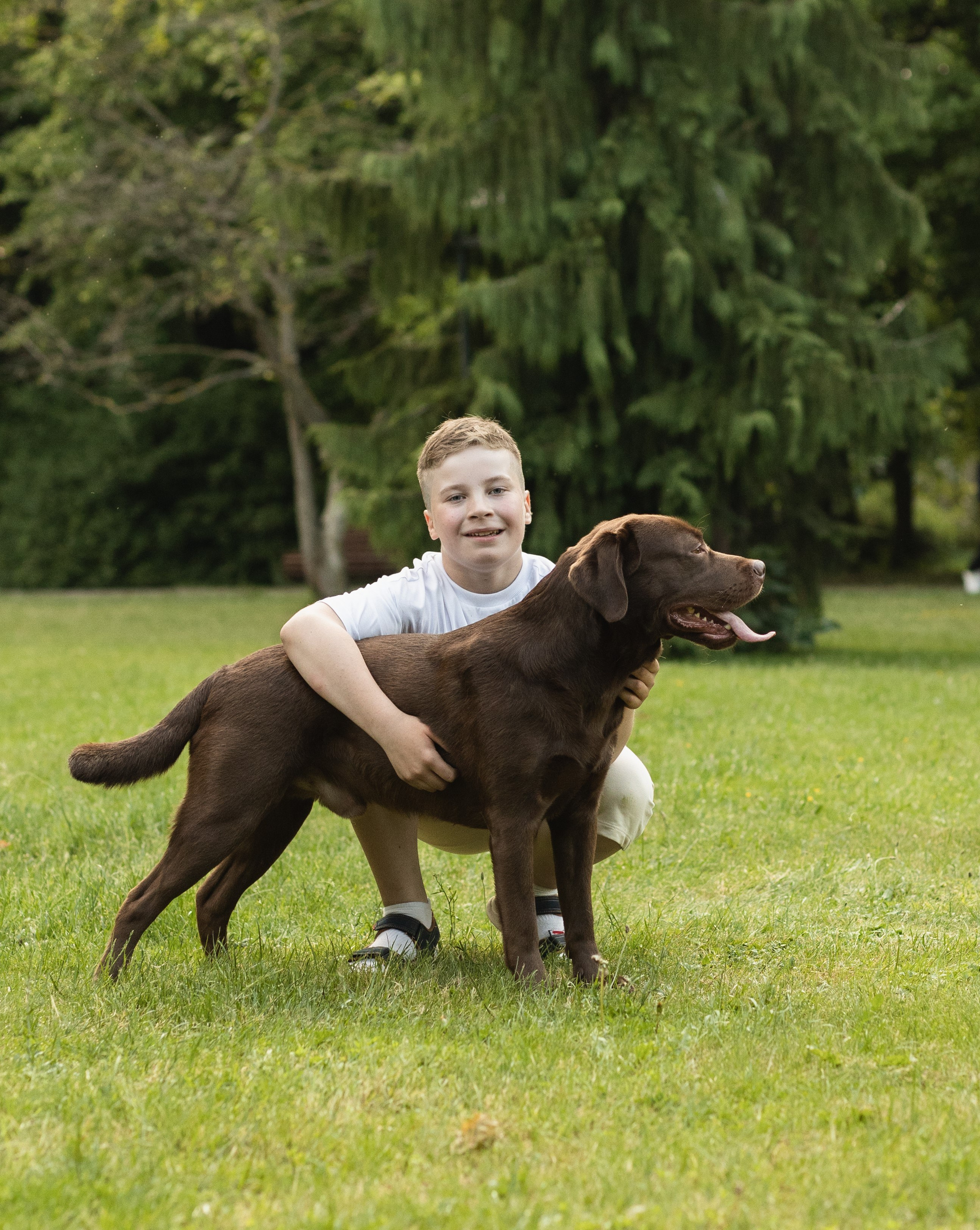 С домашними любимцами. Портретный фотограф в Калининграде Алеся Раух