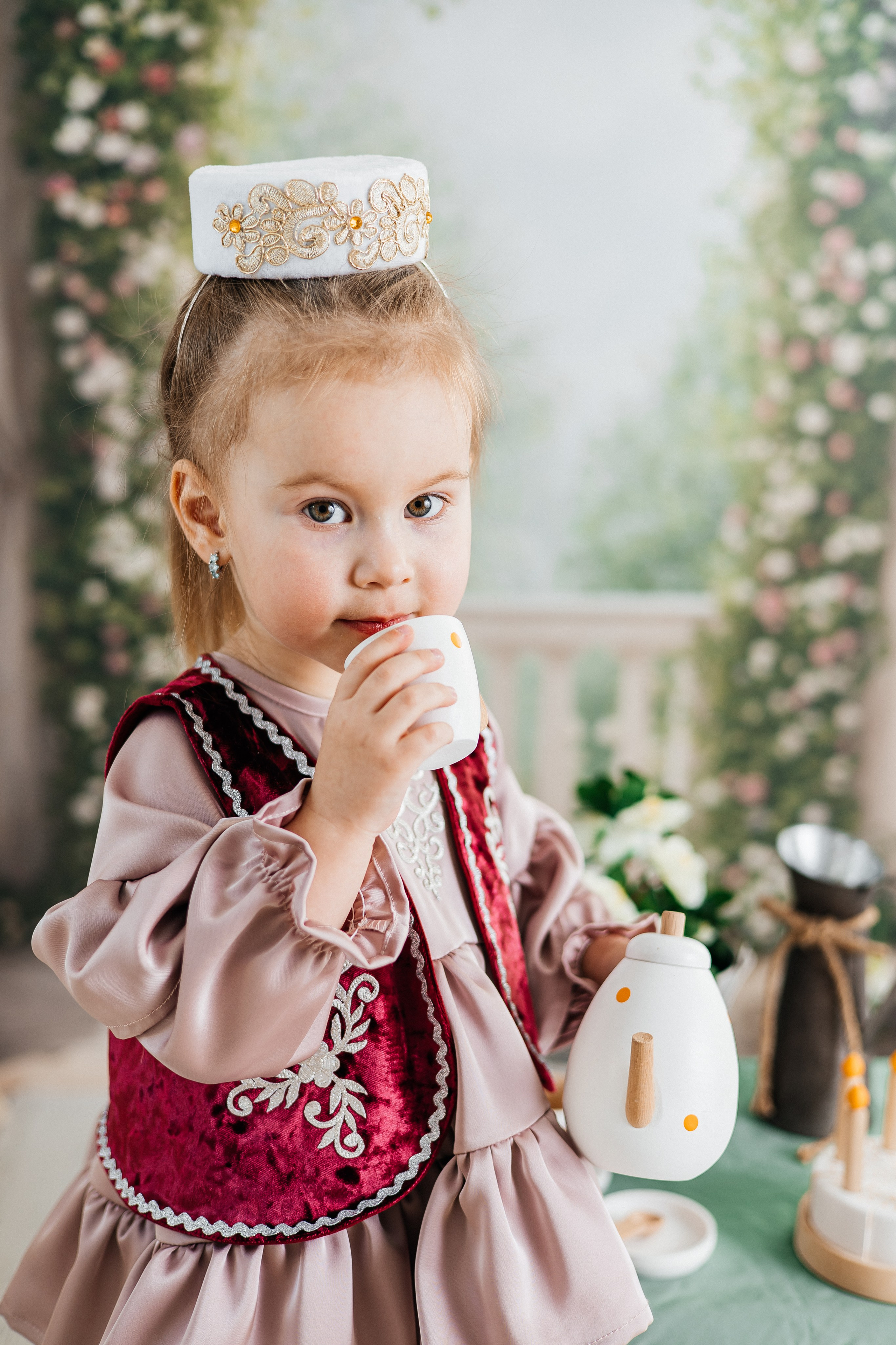 Красота костюма «татарский». Фотограф новорождённых Екатерина Боброва. Ульяновск