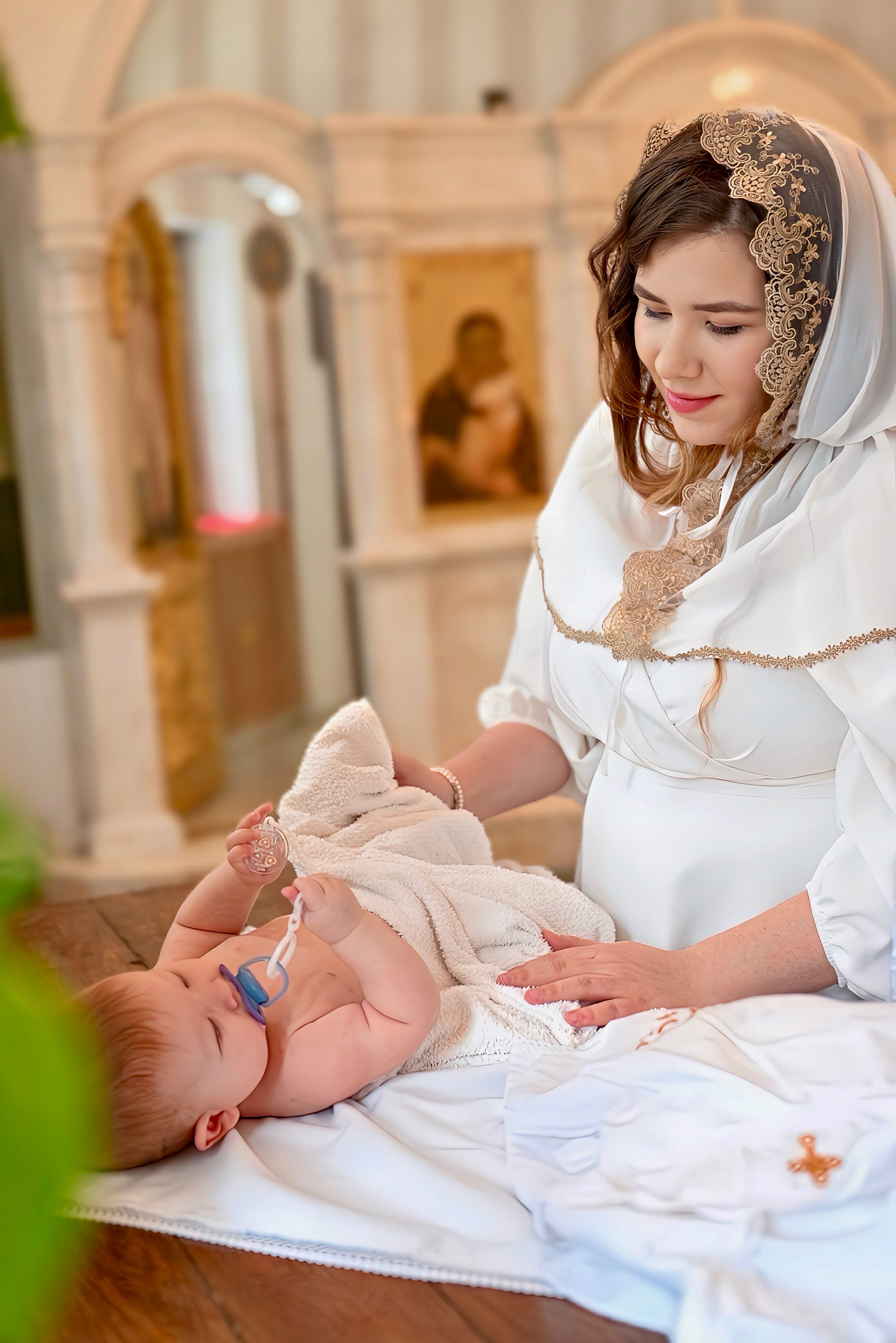 Крещение в Царицыно. Семейный и детский фотограф Москва