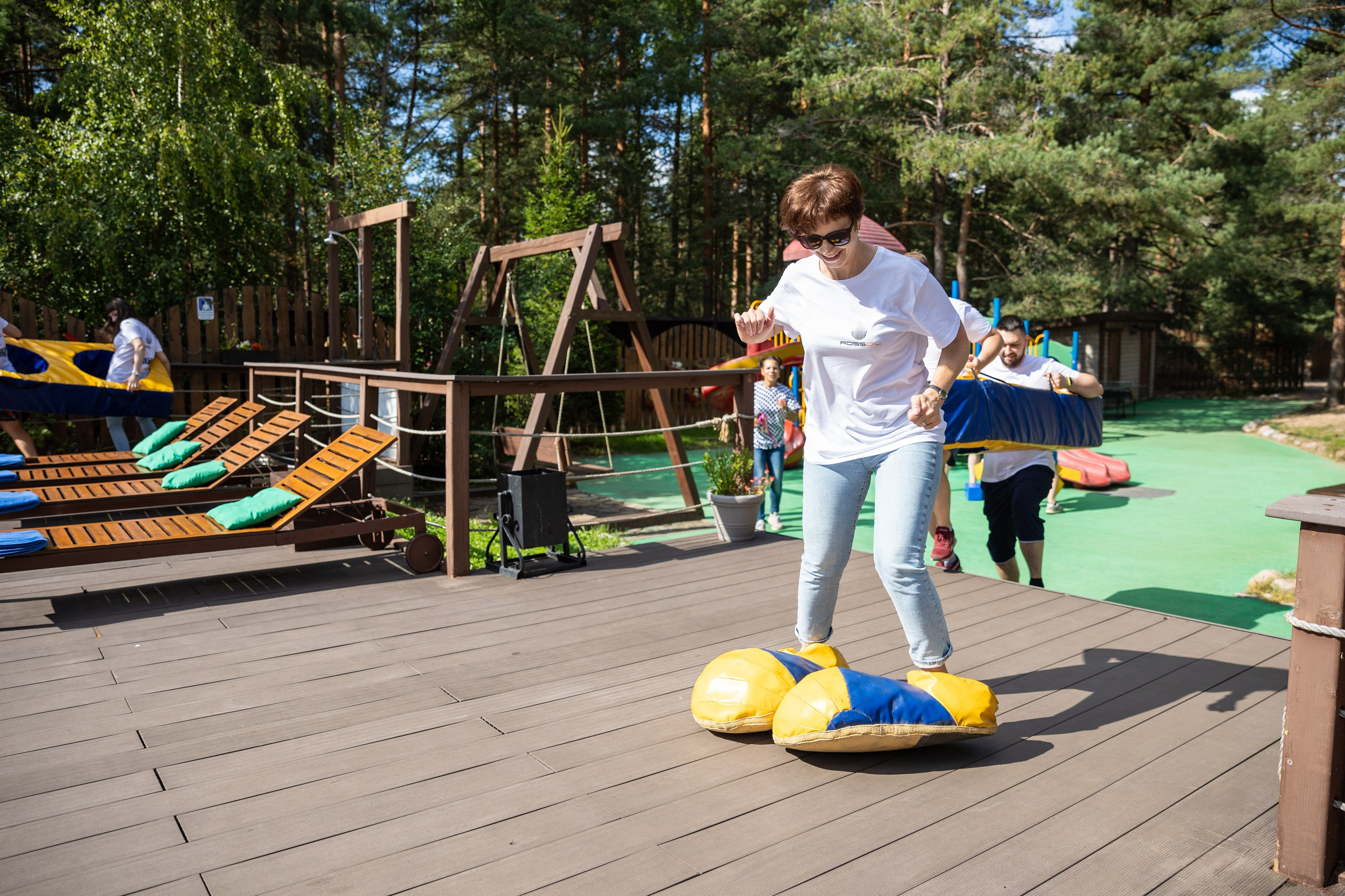 Тимбилдинг и корпоративный банкет загородом. Фотограф на корпоратив Спб / Москва