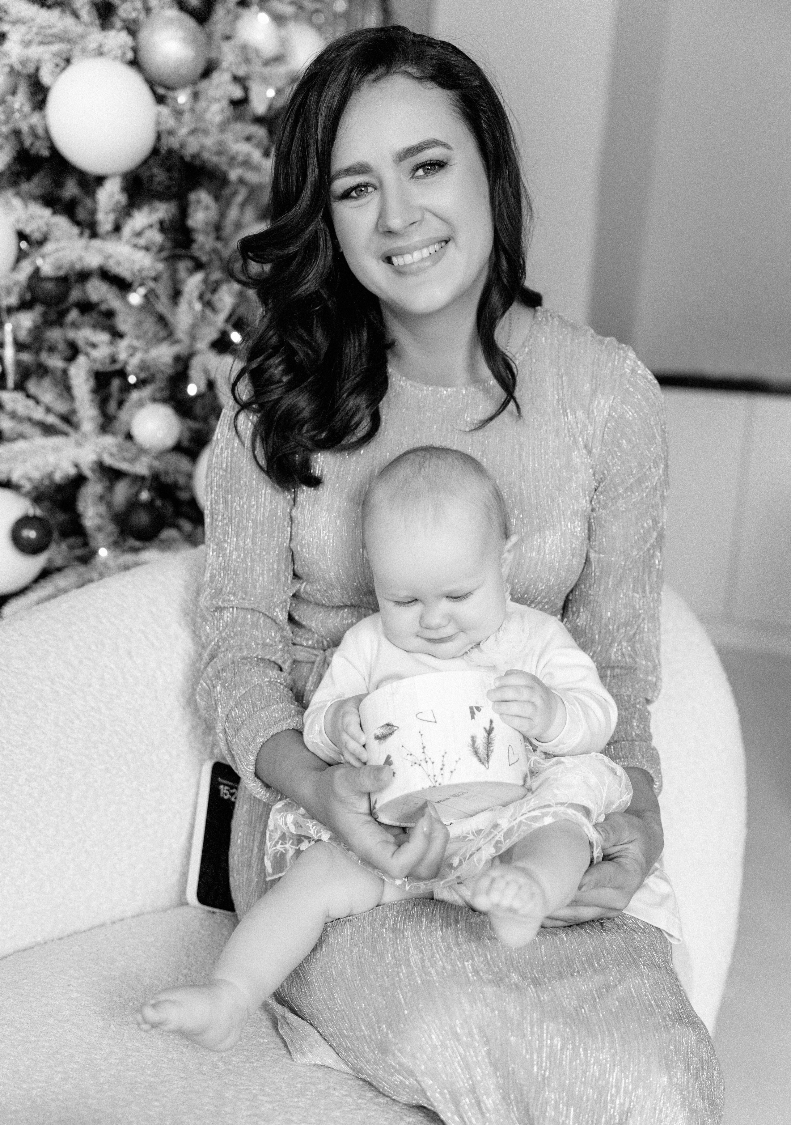 Новогоднее волшебство большой дружной семьи. Ваш семейный фотограф в Минске — Вика Трегубова