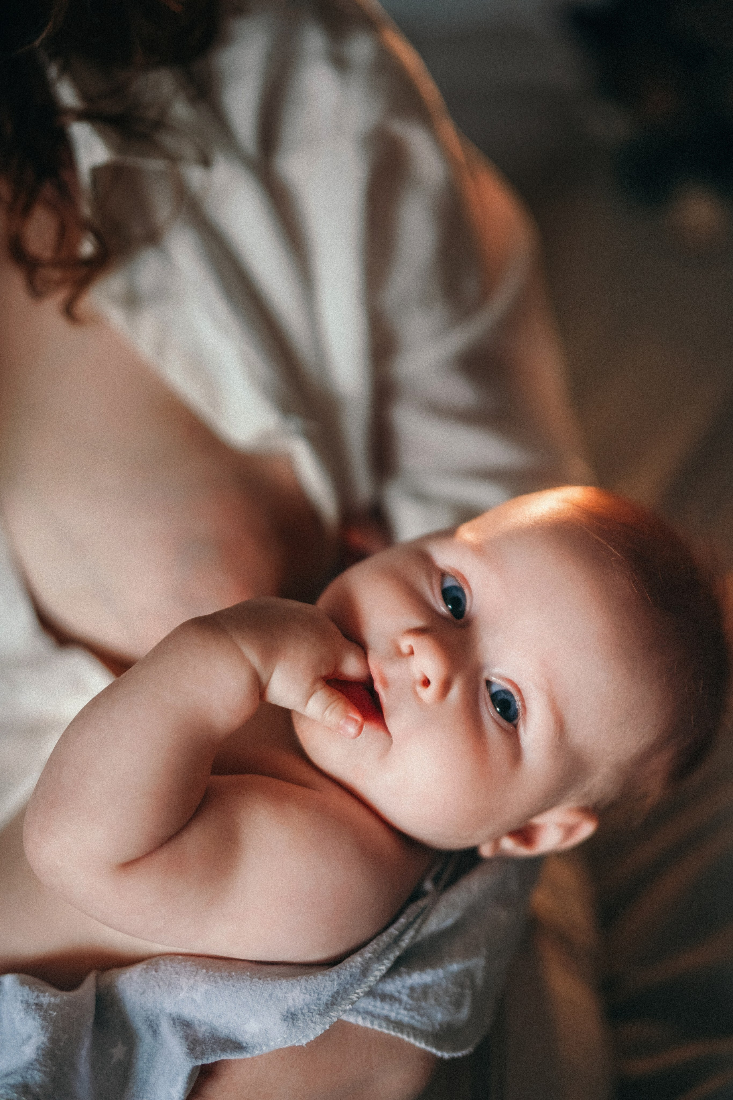 Домашняя фотосессия Ирины и Киры. Детский, семейный и ньюборн фотограф в Москве Юлия Шуарт