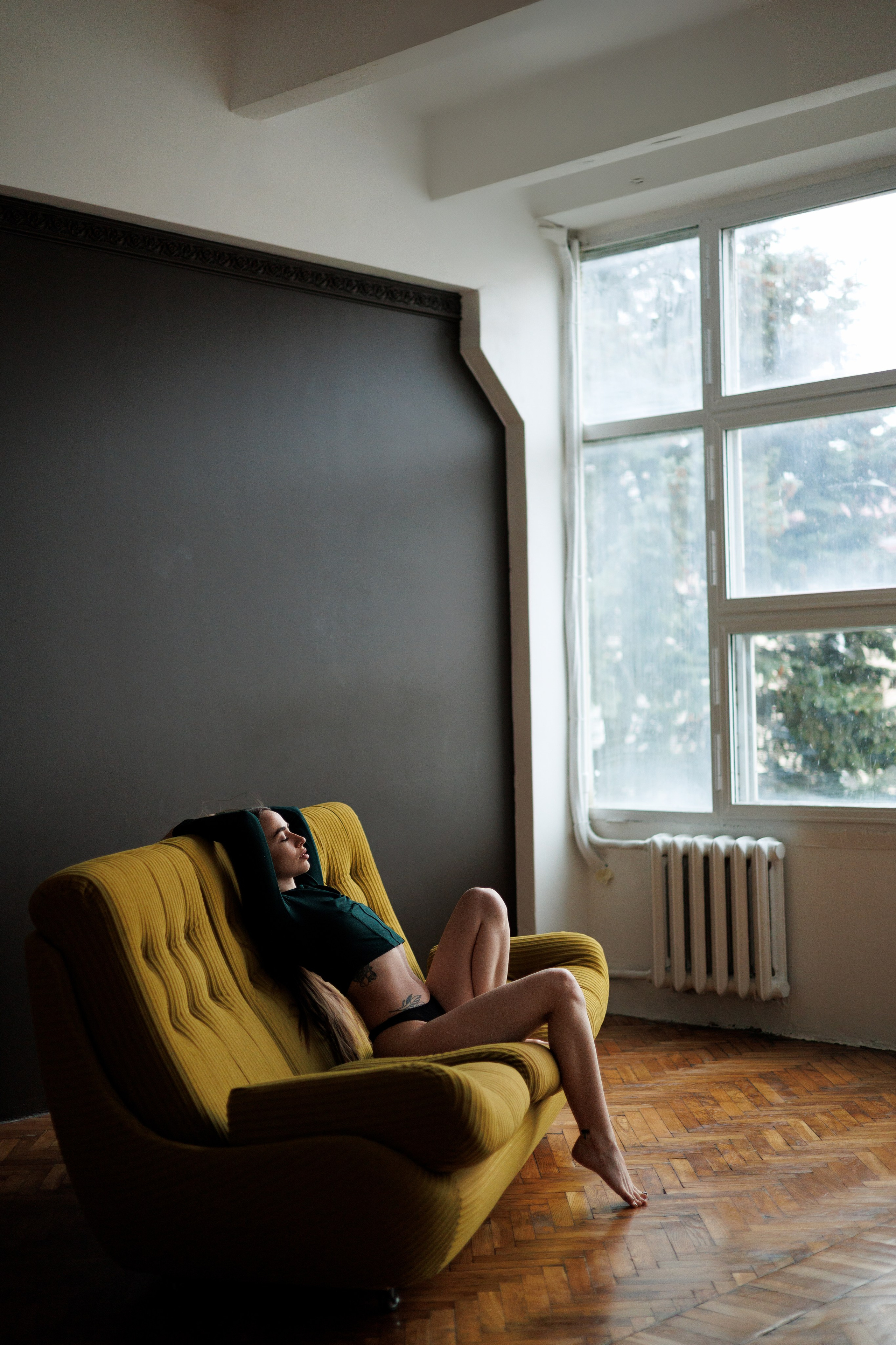 Женский портрет в студии. Фотограф Минск