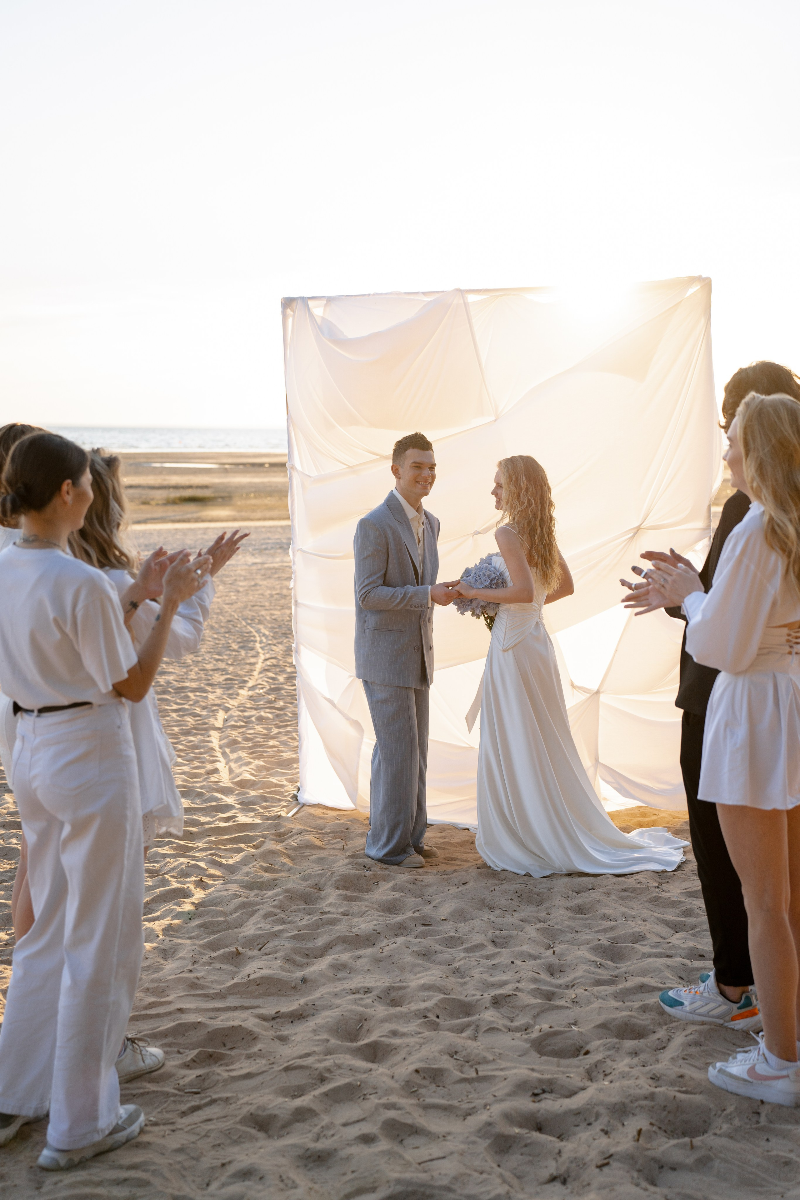 Настя и Демид. Финский залив. Отель Скандинавия. Свадебный фотограф Катерина Чулкова