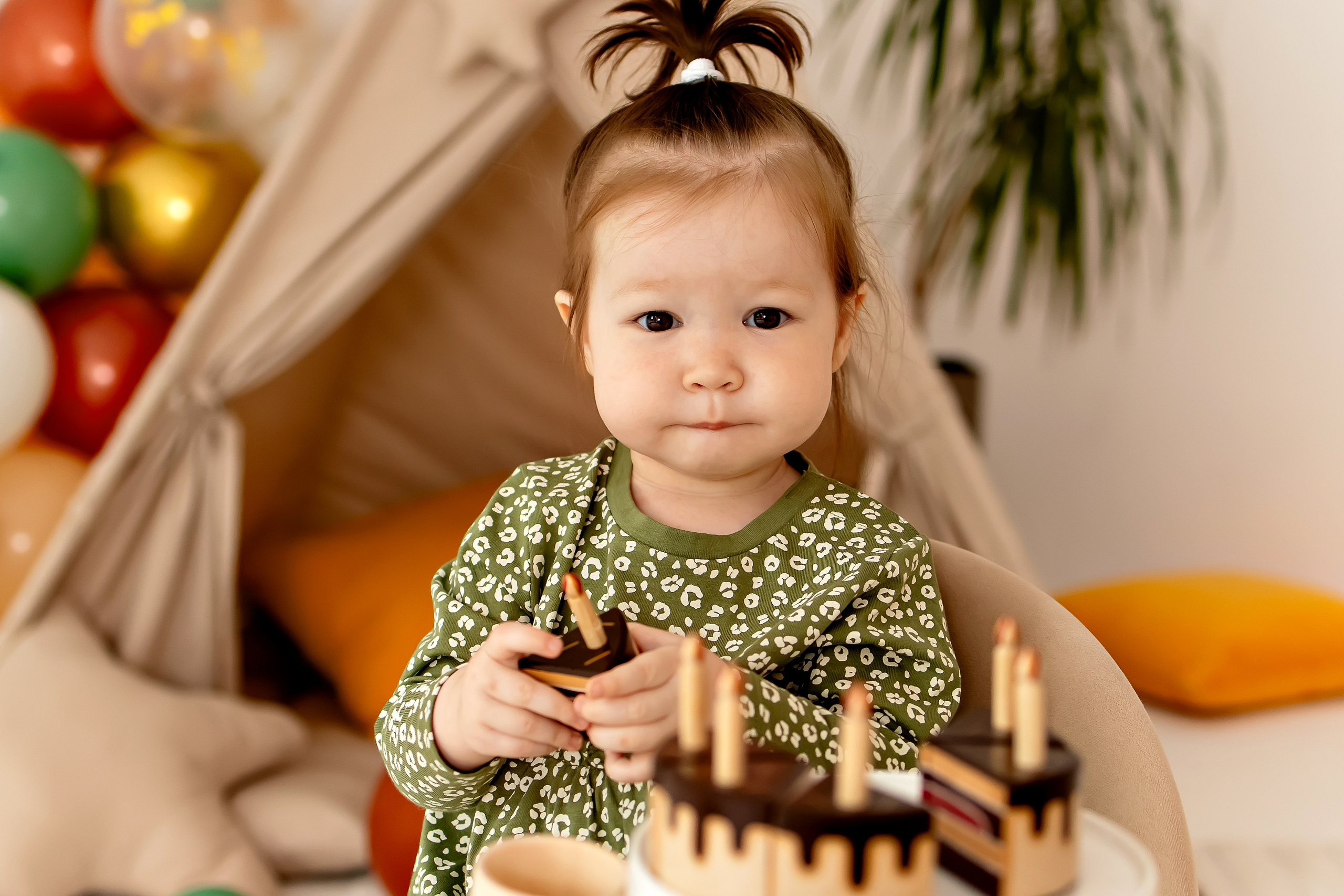 Алина 1 годик. Семейный и детский фотограф Оля в Тюмени