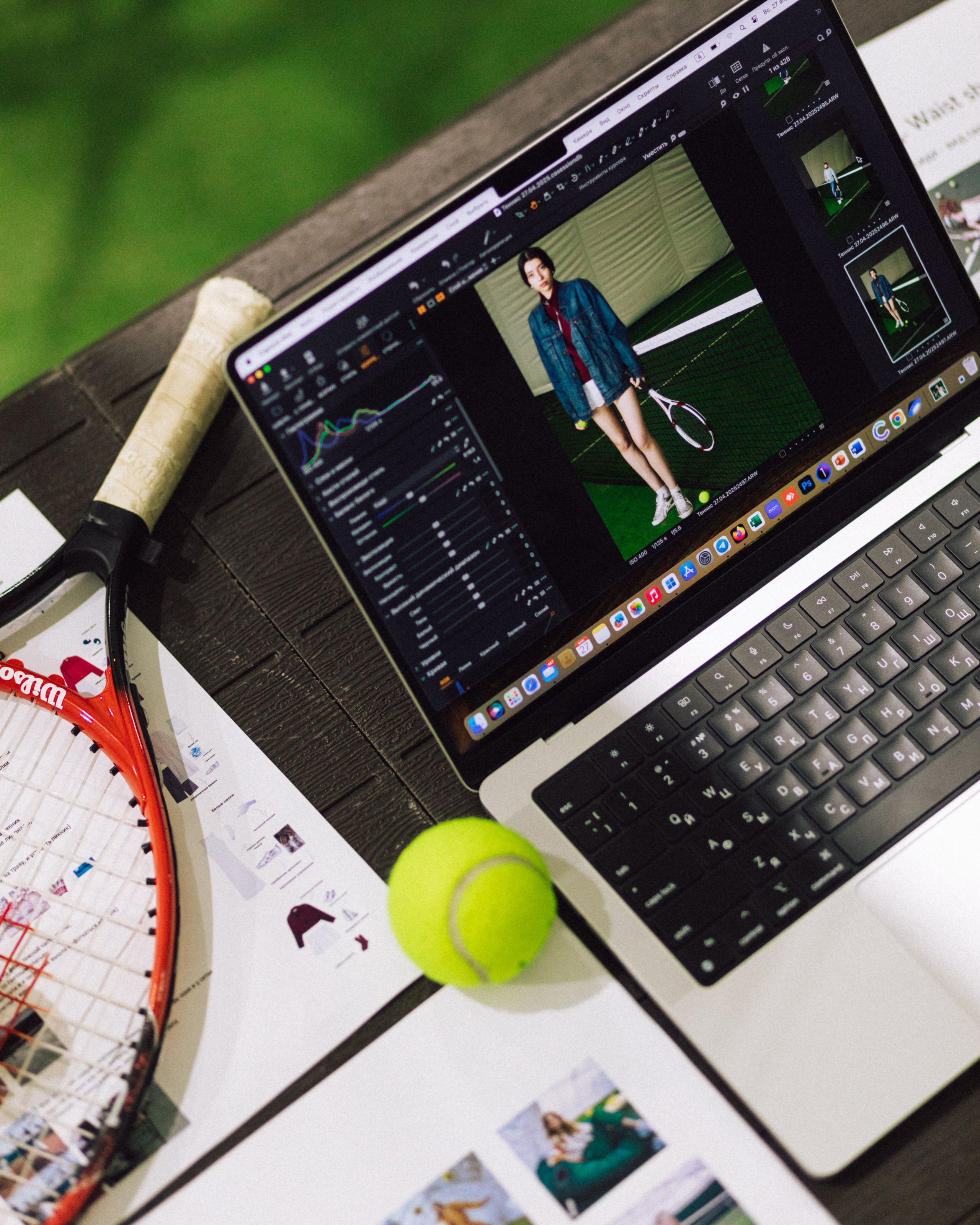 ТЕННИСКОР. Елизавета Федотова | фэшн-фотограф