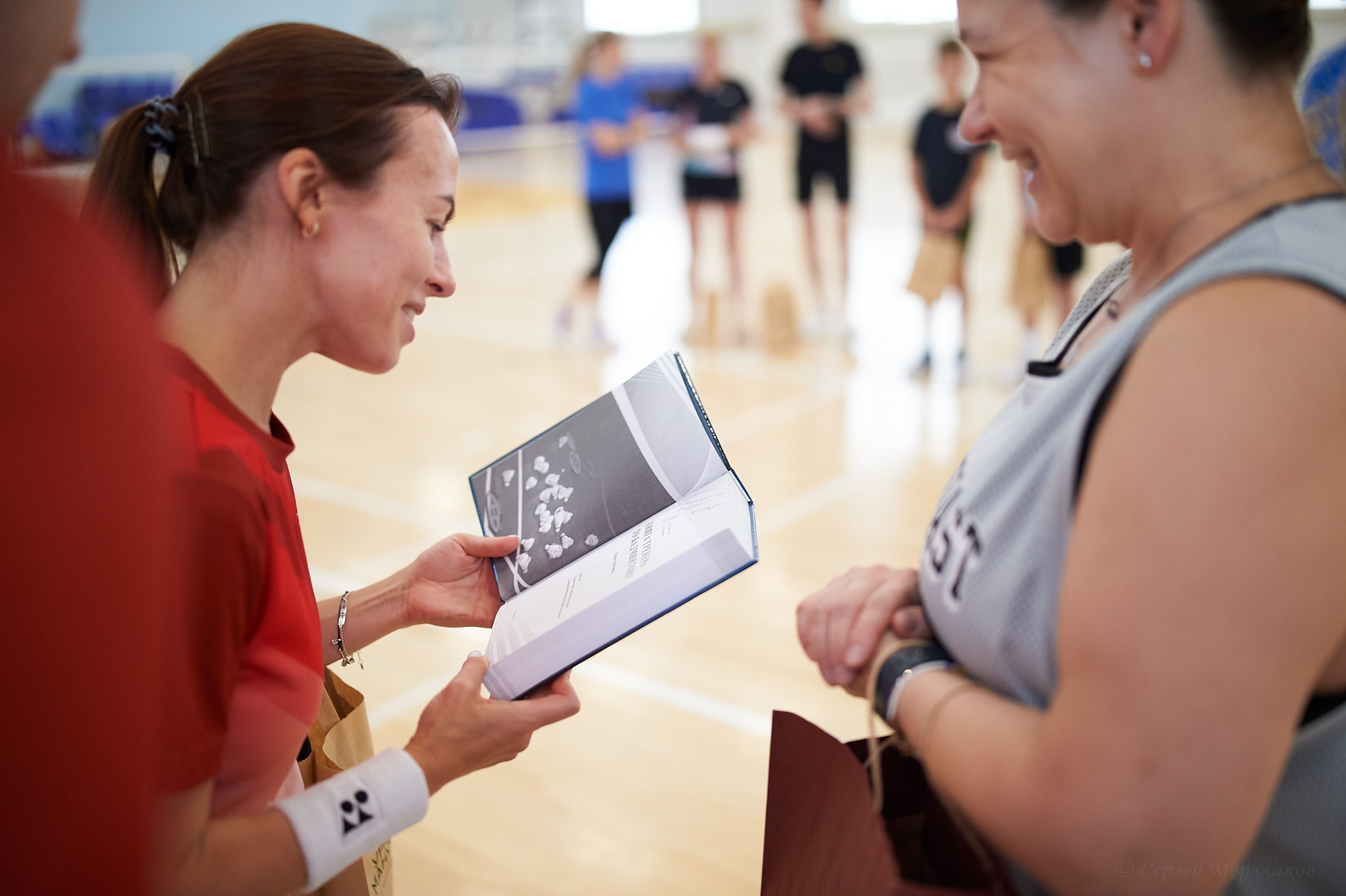 Бадминтон. Мастер-класс Любови Сухановой. Ижевск. 20.07.2024. Спортивный репортажный фотограф в Ижевске Сергей Мерзляков