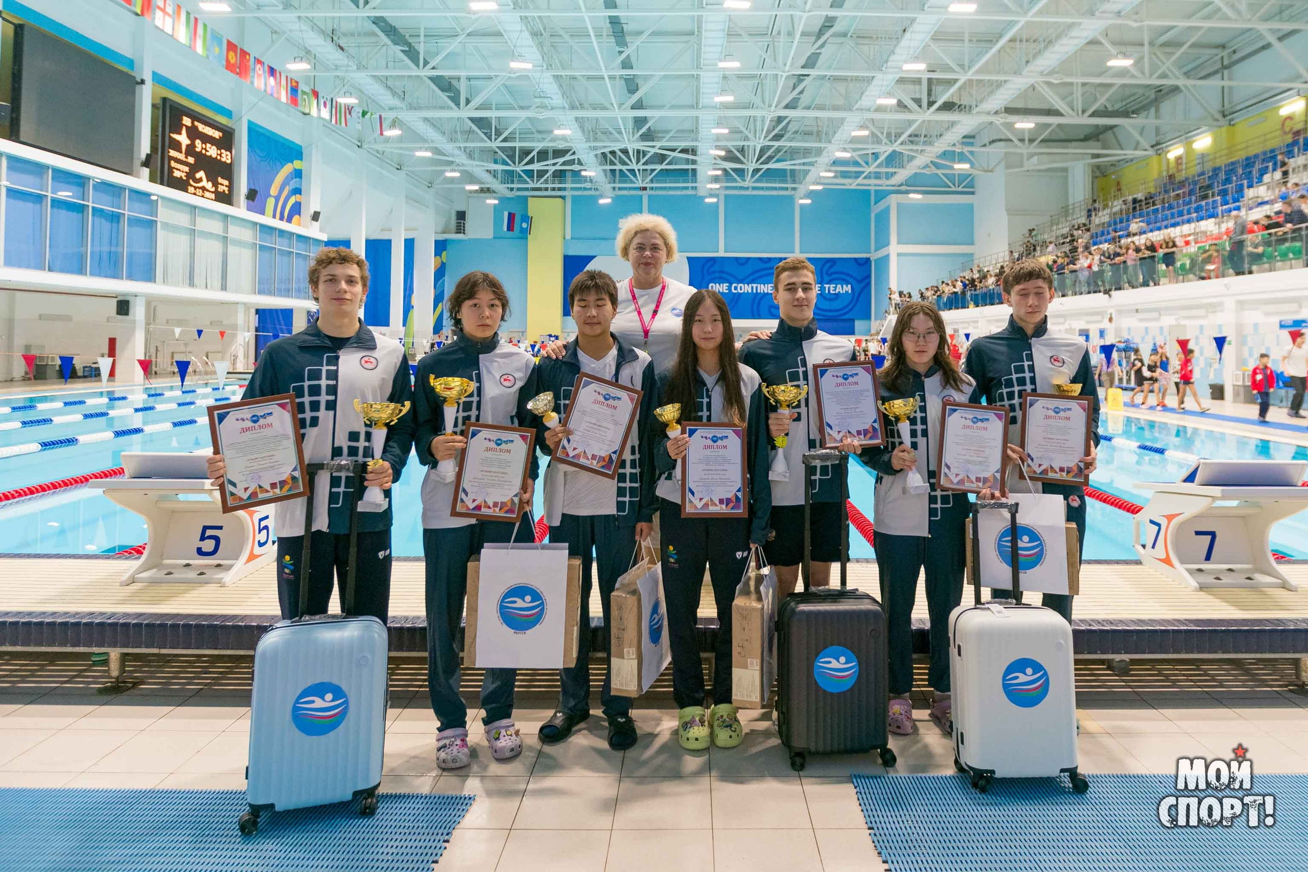 Соревнования по плаванию на призы Деда Мороза. Студия «Мой Спорт!» — все о спорте в Якутии