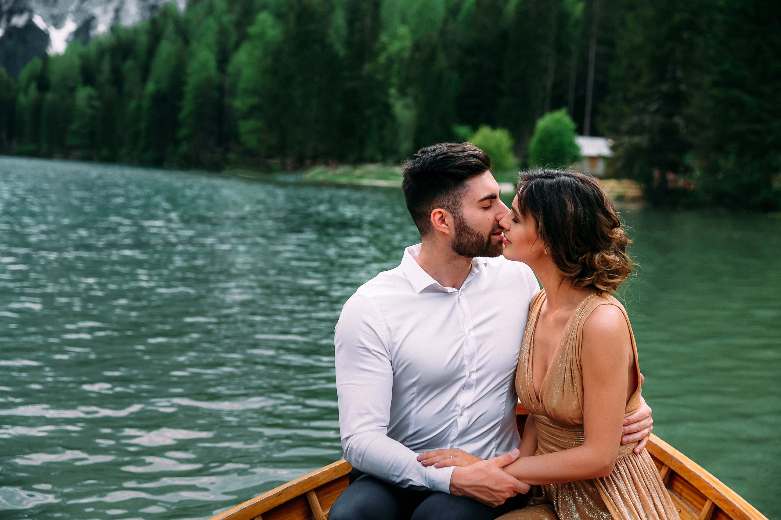 Кристина и Альби Италия, Лаго ди Брайес. Your story in photos