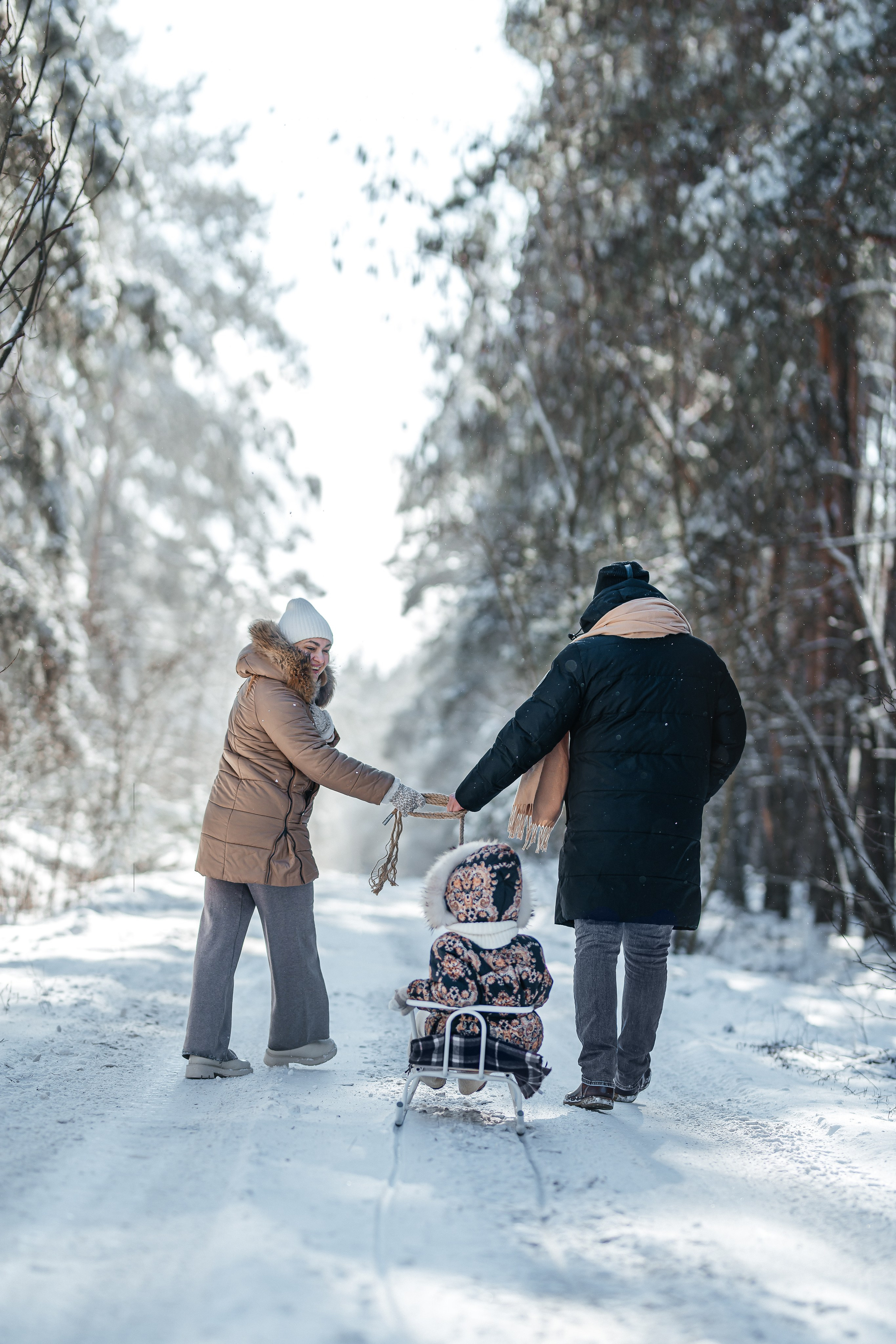 Ирина, Андрей и Ульяна. Фотограф Таинств Крещения и Венчания в г. Курске