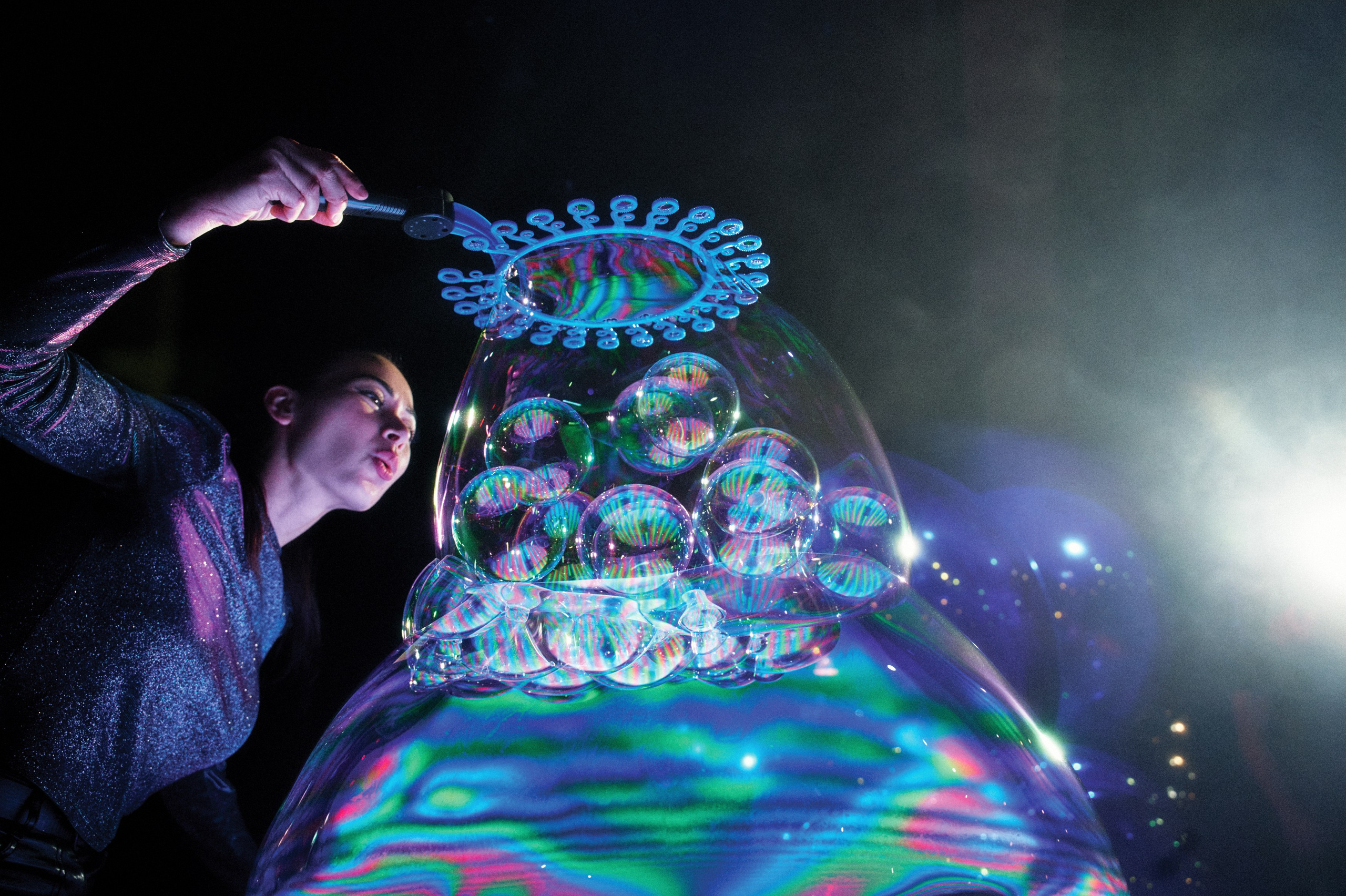 Ozon Bubble Show, Dollywood, Tennessy USA, July — August 2024. Фотограф, визуальный артист, режиссер коротких фильмов в Нови Сад Жанна Тюгай