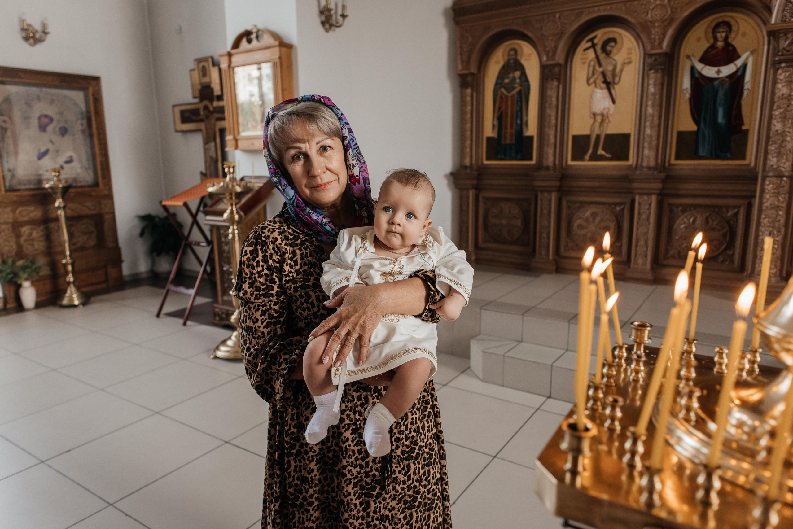 Крещение Ромы. Свадебный и семейный фотограф Яна Стражева. Волгоград, Москва