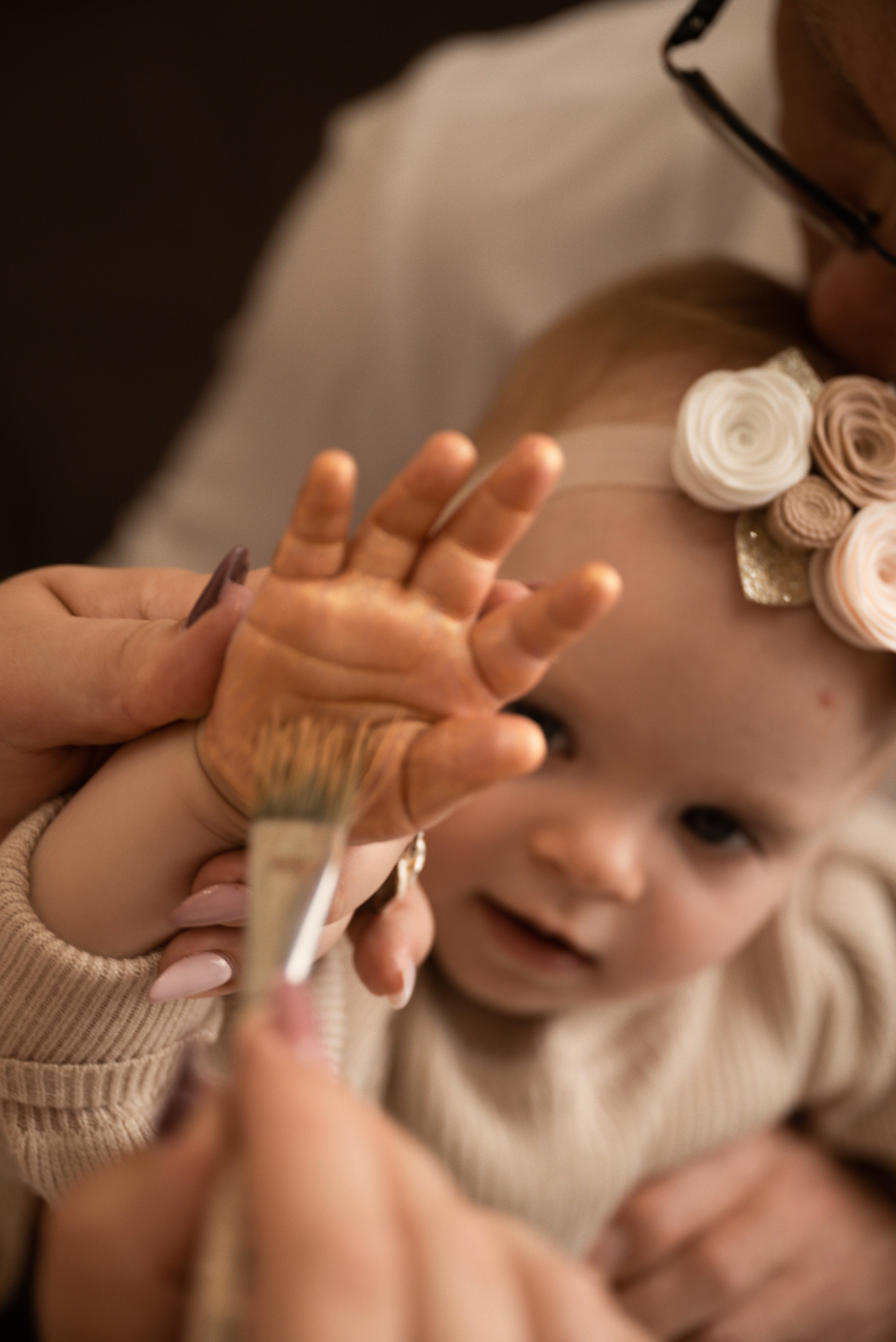 1 годик домашняя фотосессия. Фотограф Ксения Огородова портфолио