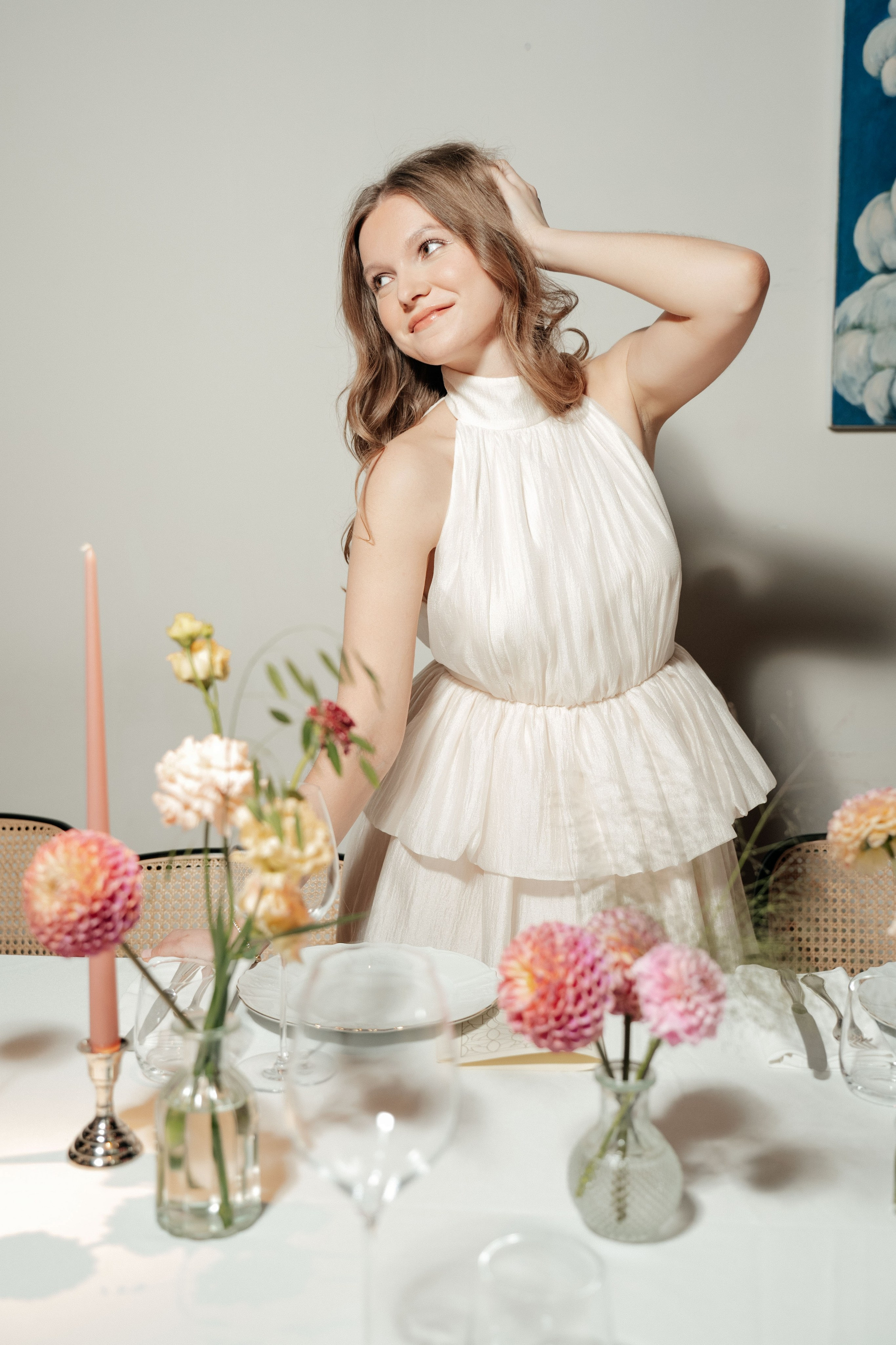 Свадебный ужин в кругу друзей/ ресторан Мина. Свадебный фотограф Москва Александра Аверкова