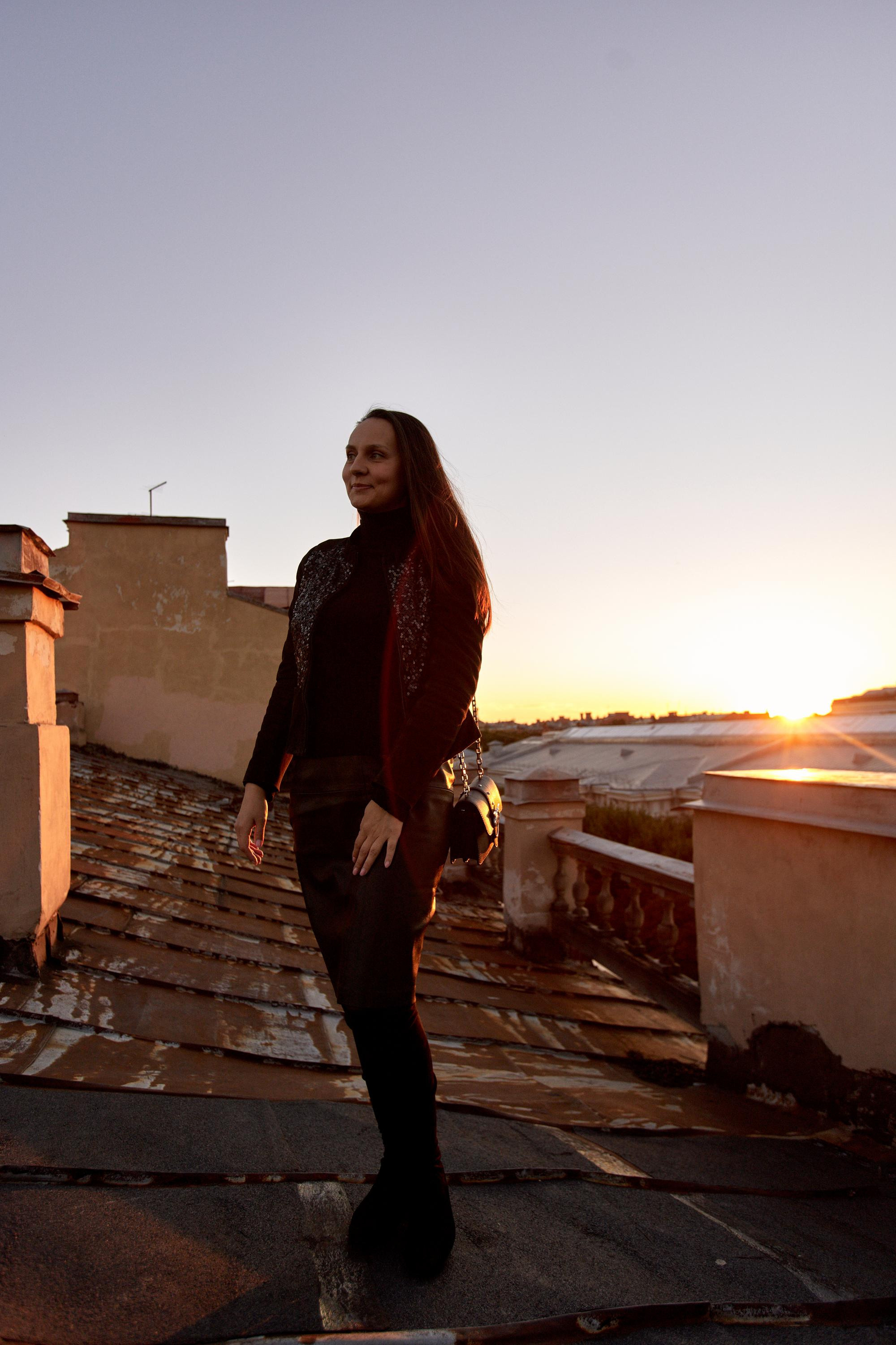 День рождения на крыше. Фотограф Санкт-Петербурге и Москве Анна Кривцова