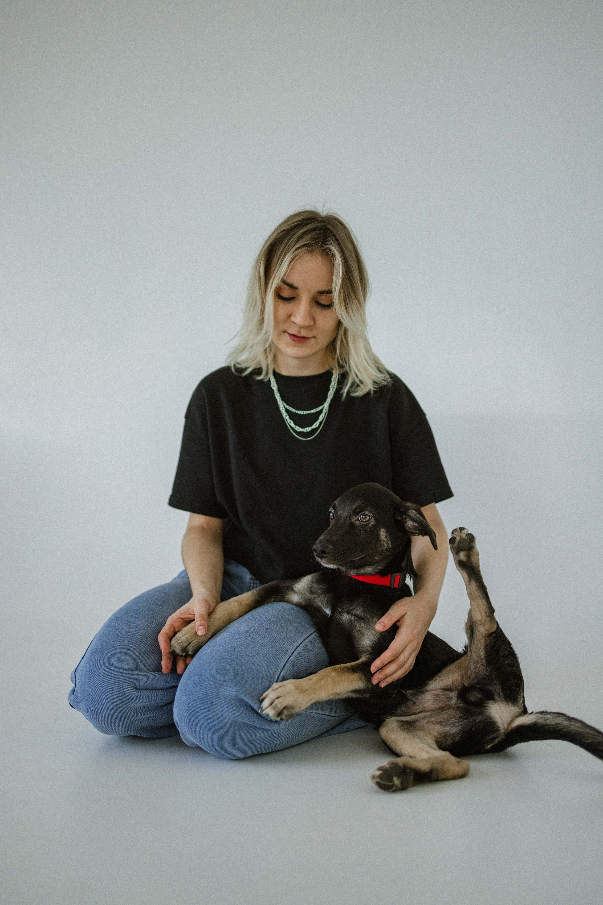 Крис и Тэдди. Фотограф-анималист в Москве Лера Черноног