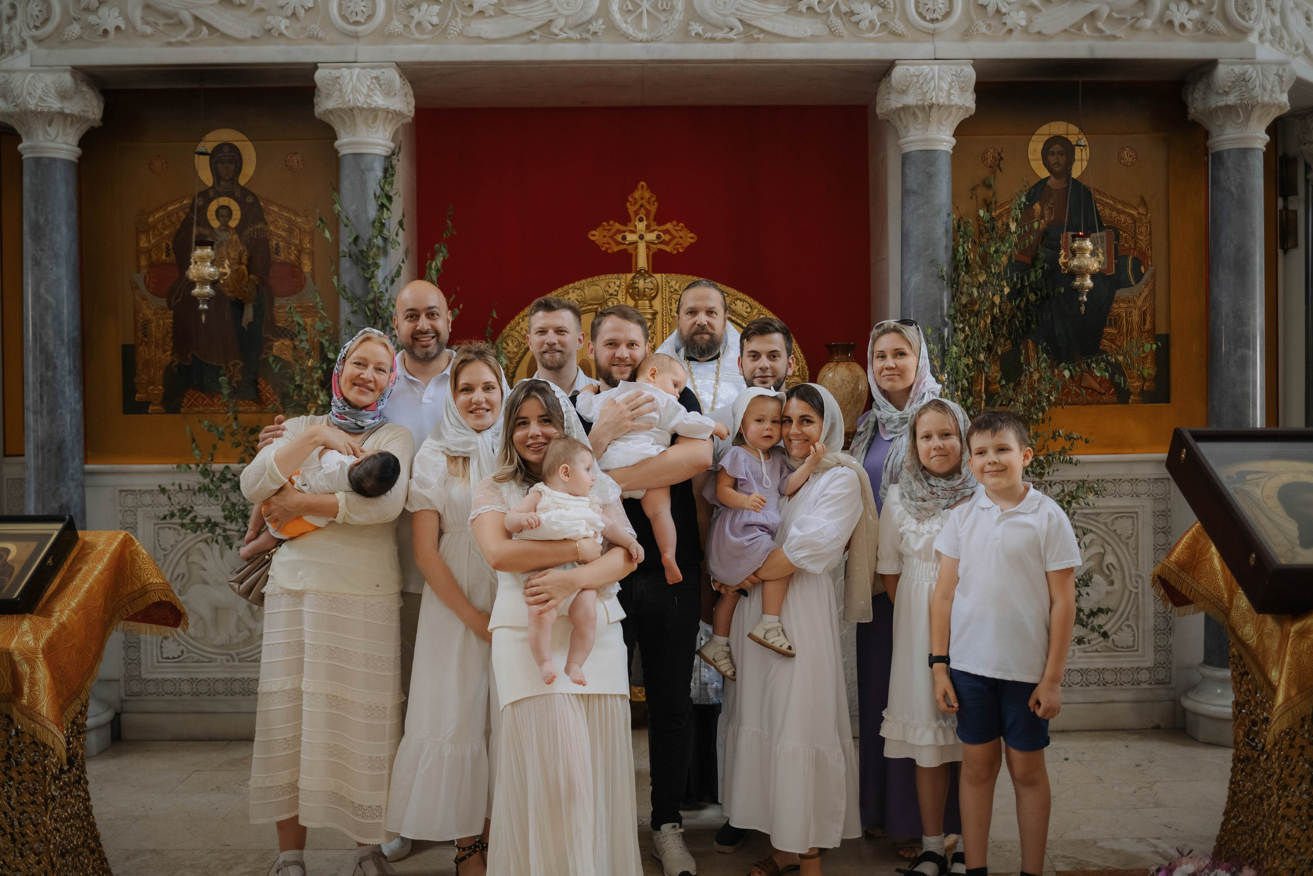 Крещение Миши. Семейный и детский фотограф в Москве Александра Нараевская