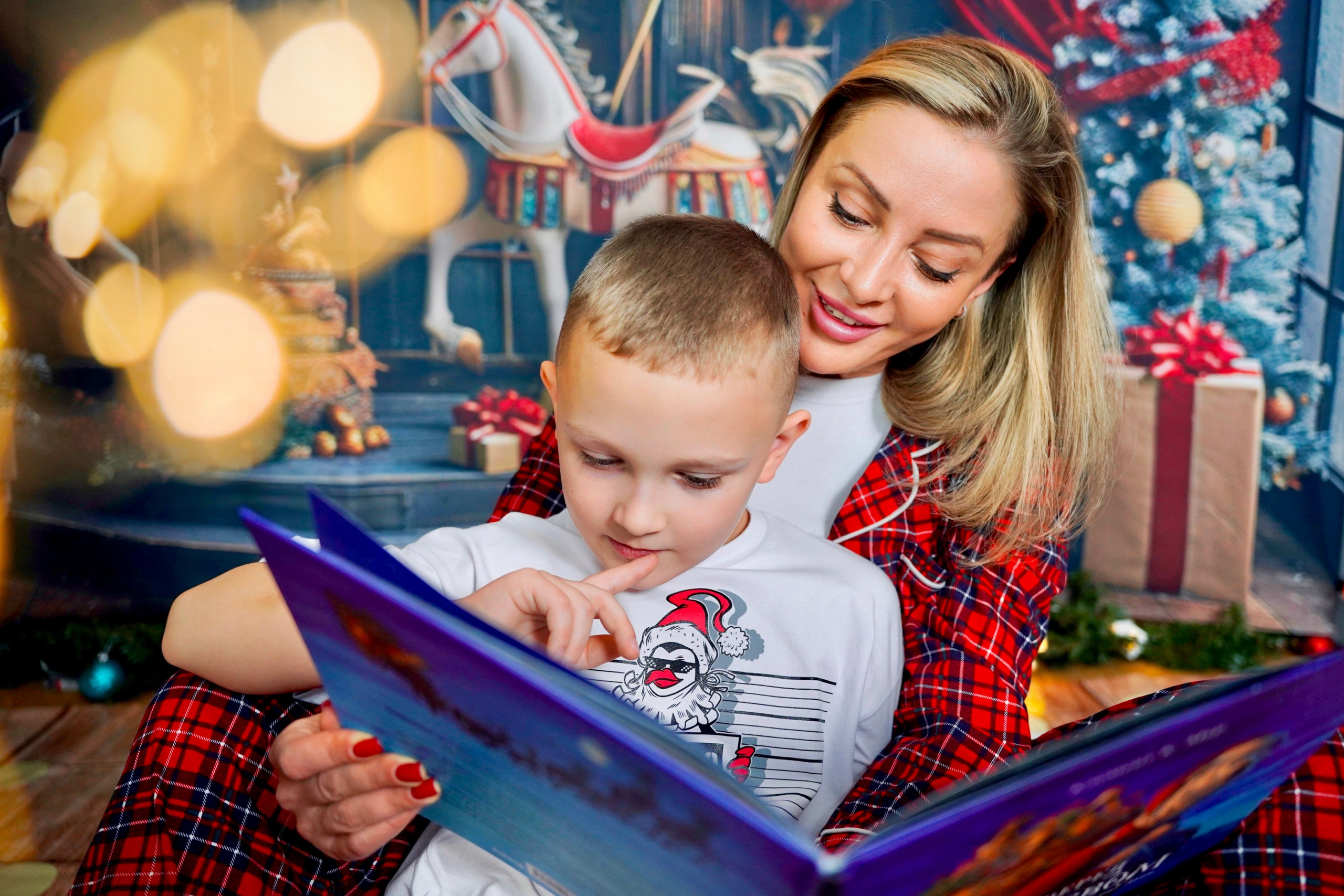 Новогодний фотопроект 2025 № 5. Семейный и детский фотограф Александра Гвоздикова