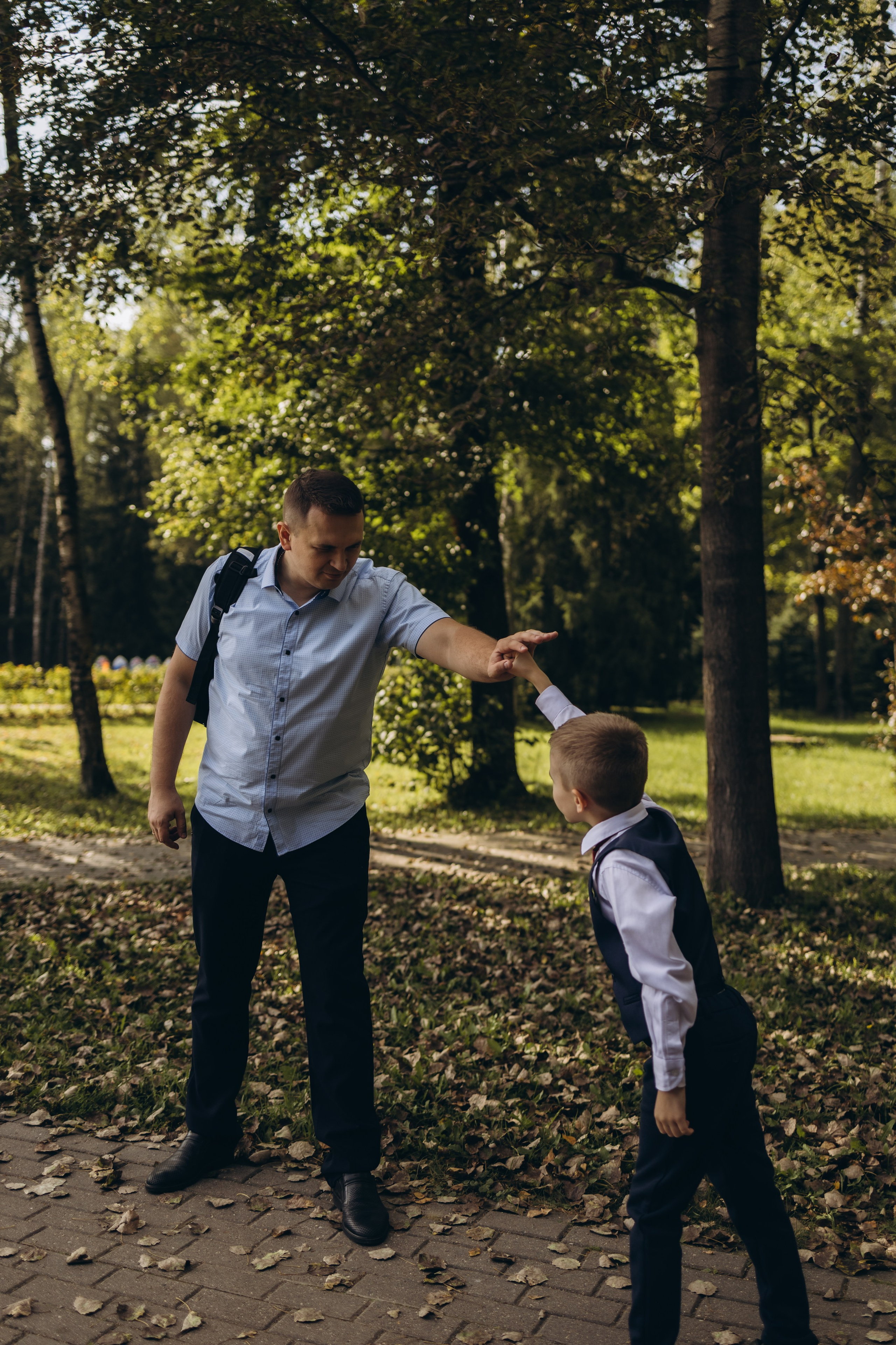 Первая школьная фотография Димули (1.09.2025 г.) г. Обнинск (Калужская обл.). Надежда Стар семейный и церковный фотограф в Жукове и Калужской области