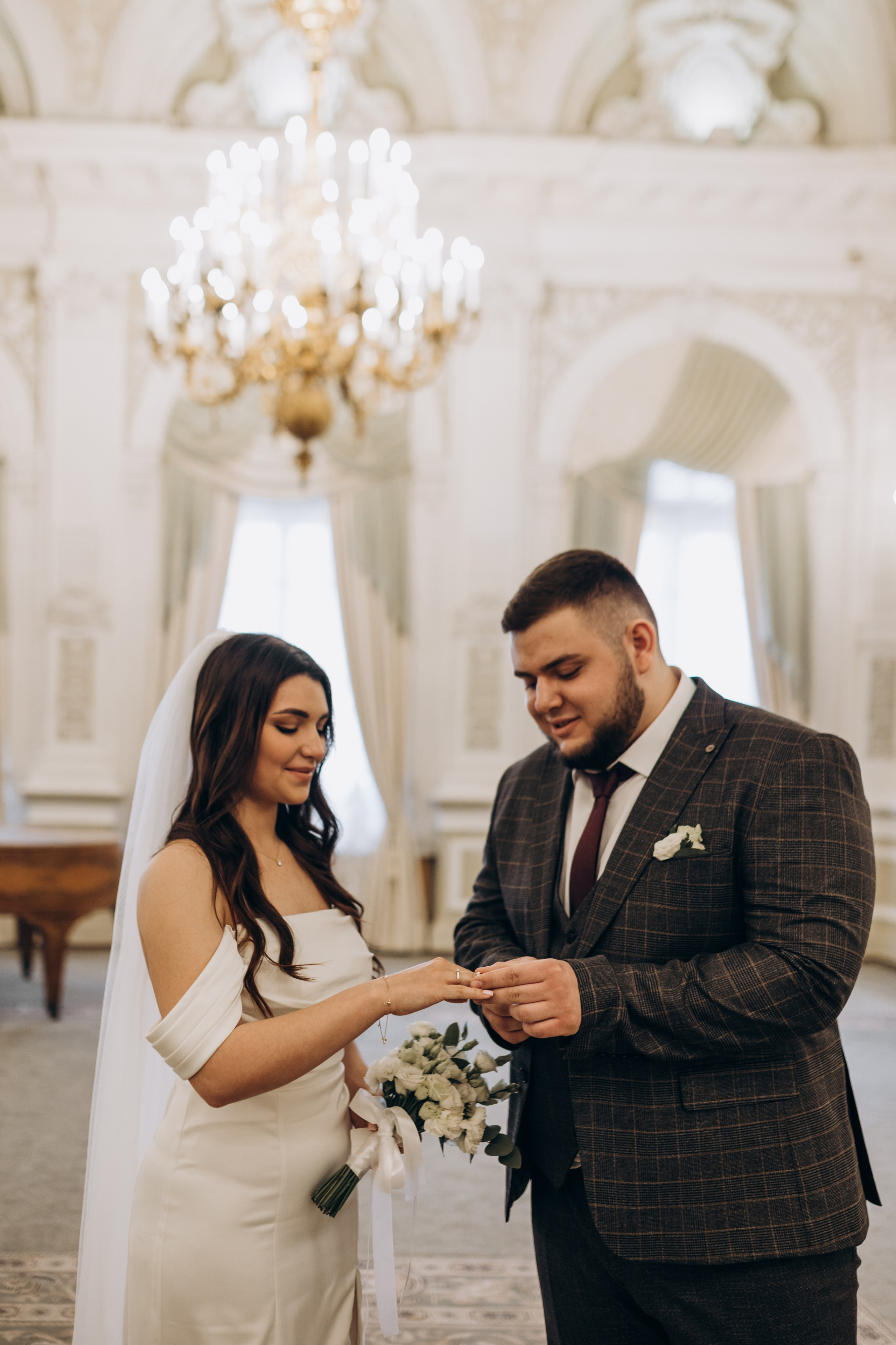 Артем и Регина | Дворец бракосочетания 1. Свадебный и love story фотограф в Санкт-Петербурге