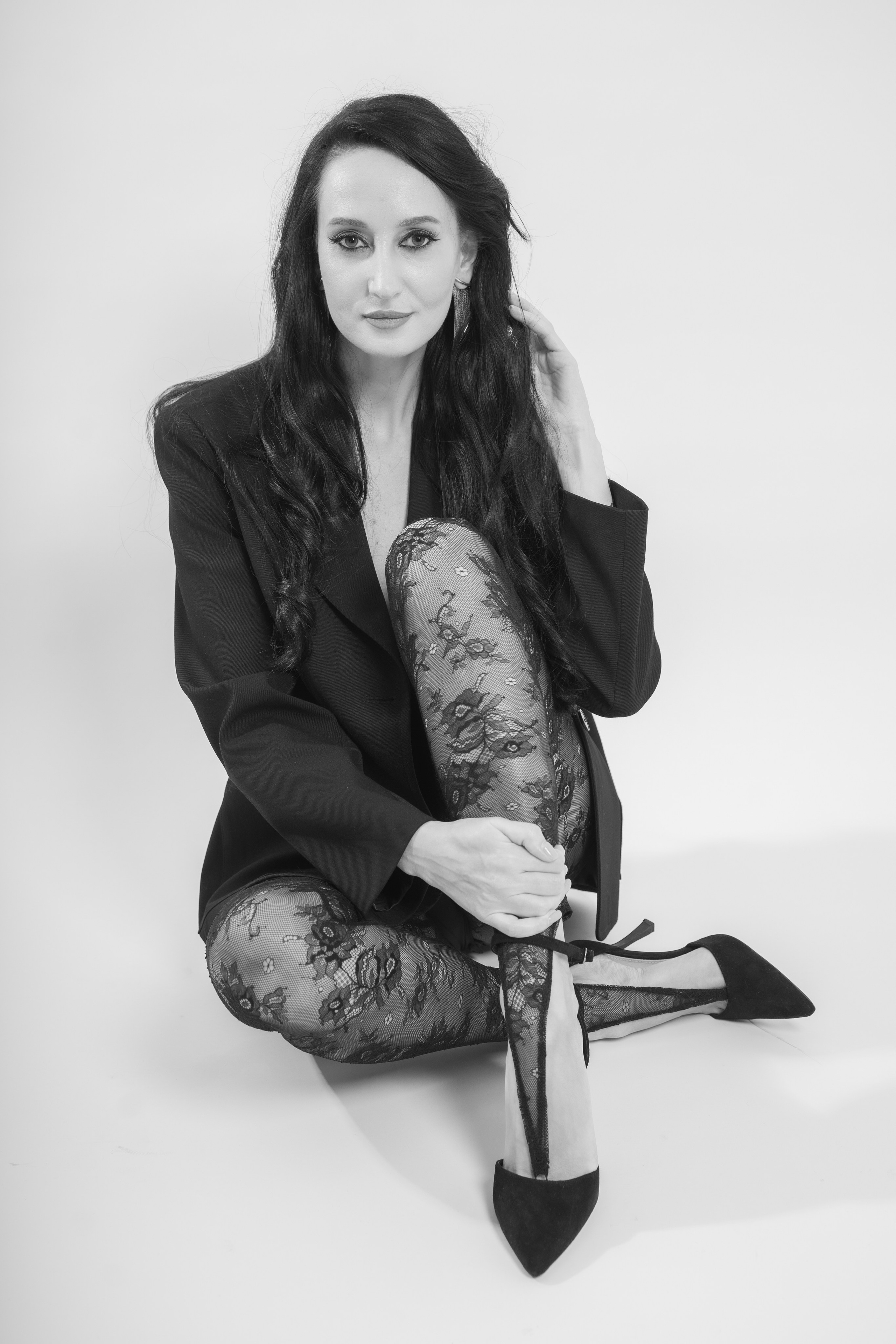 Черно-белая фотосессия