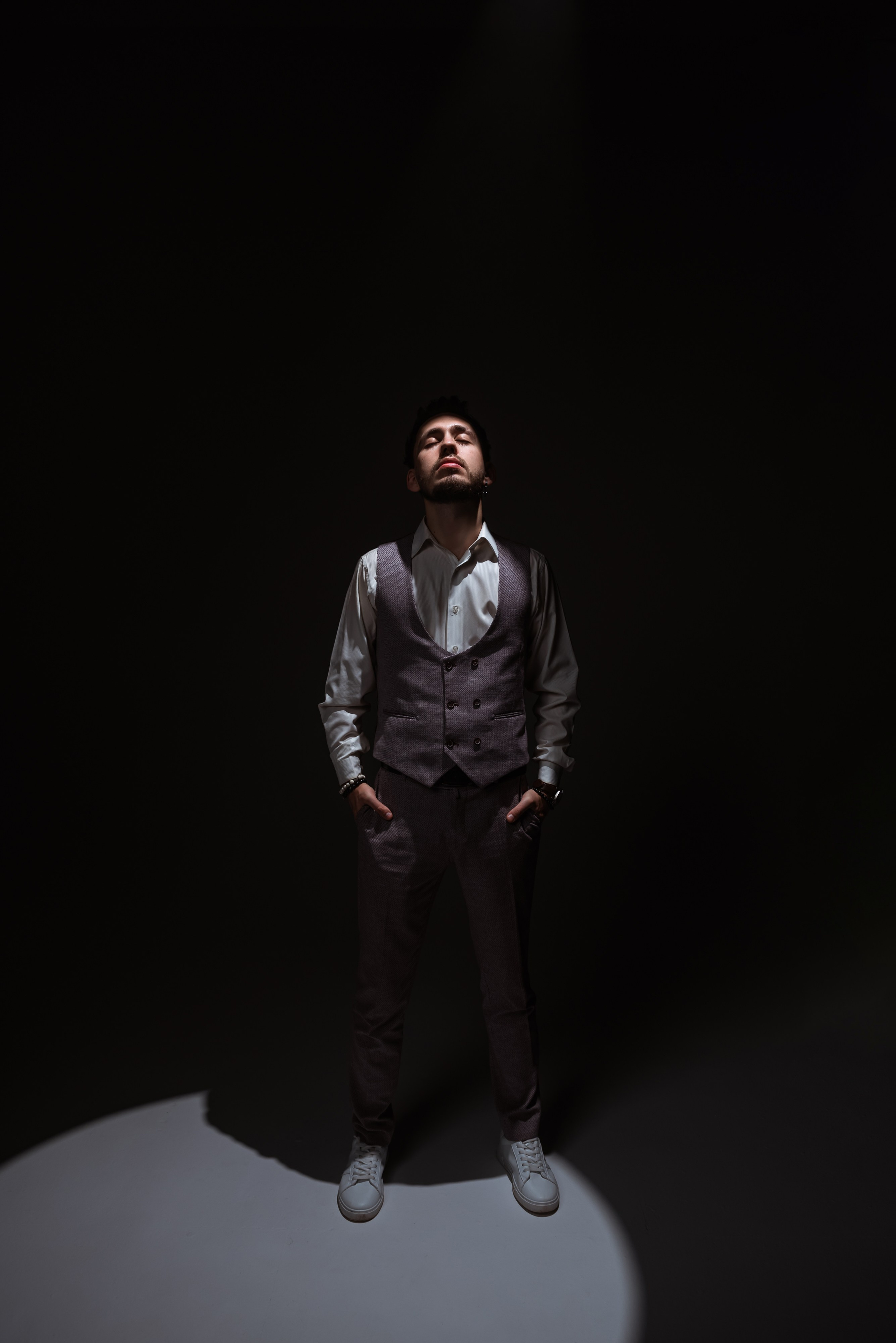 Студийная фотосессия с цветным светом. Фотограф в Новосибирске Юлия Туманова