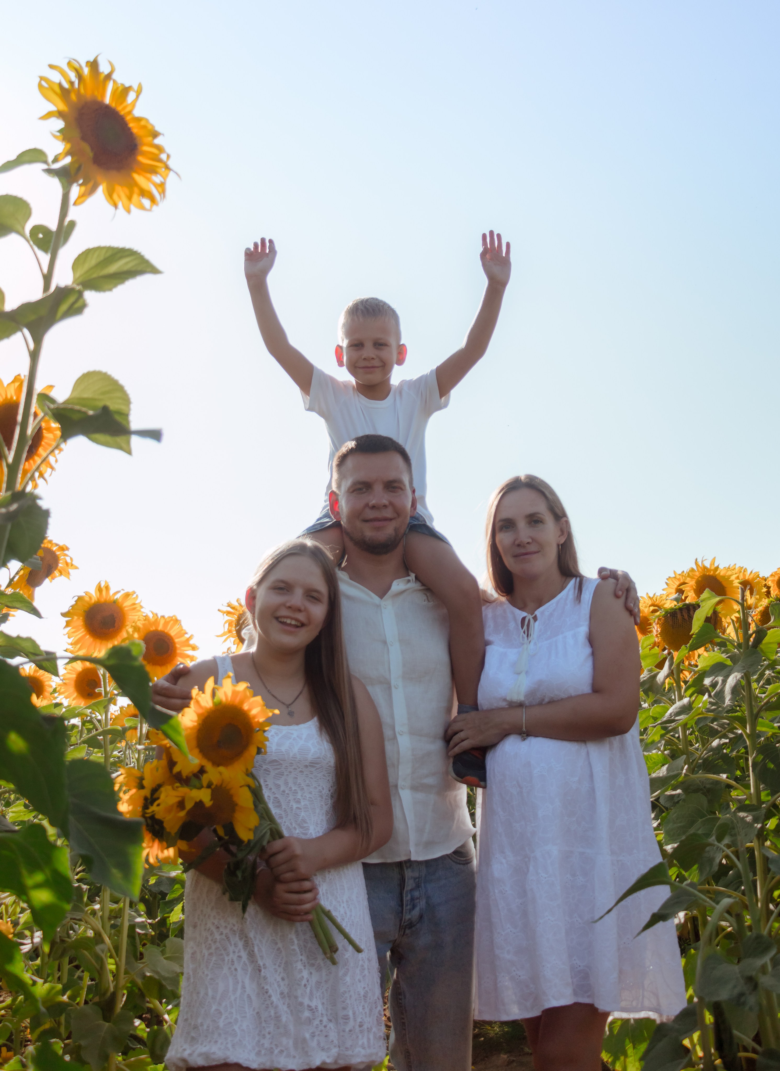 Семья Лёвиных. Фотограф Мария Винницкая